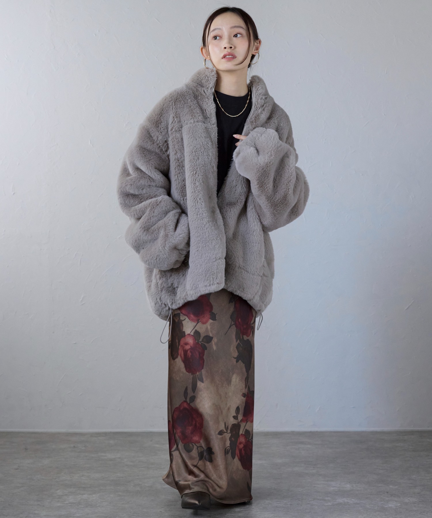 model:158cm 着用サイズ:FREE