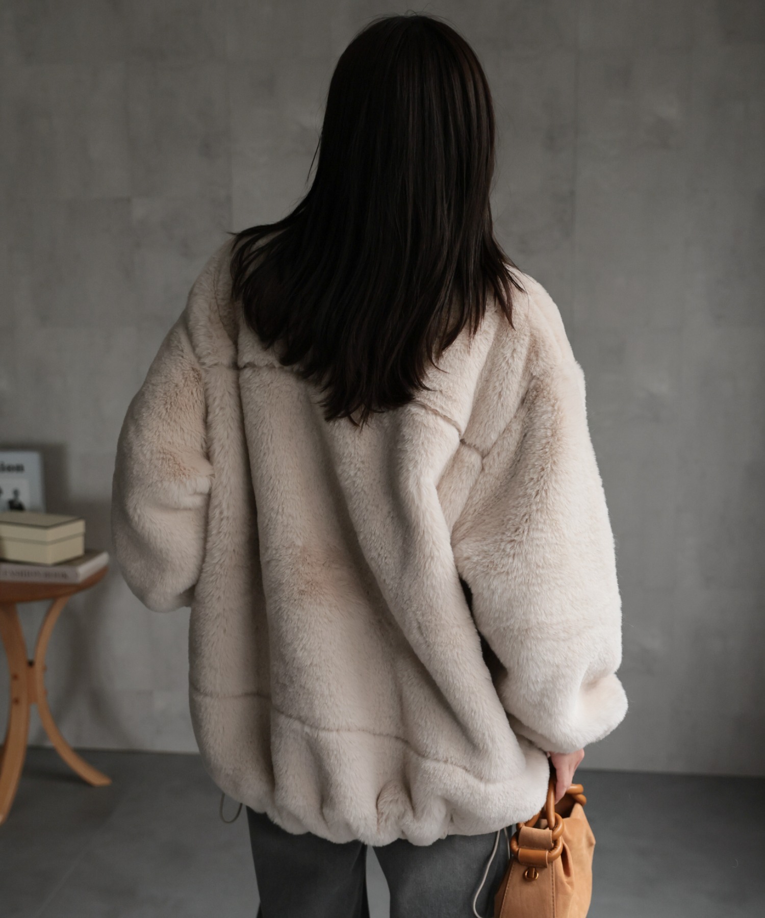 model：156cm 着用サイズ：Mサイズ