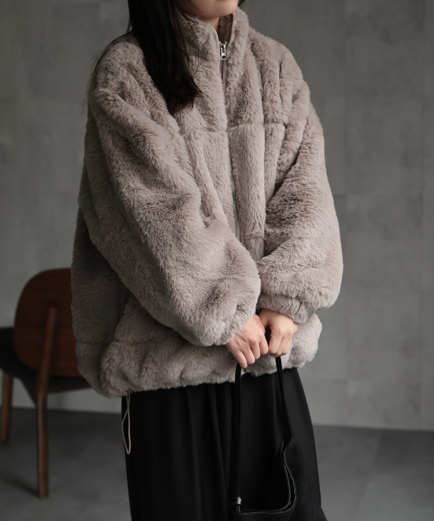 model：156cm 着用サイズ：Mサイズ
