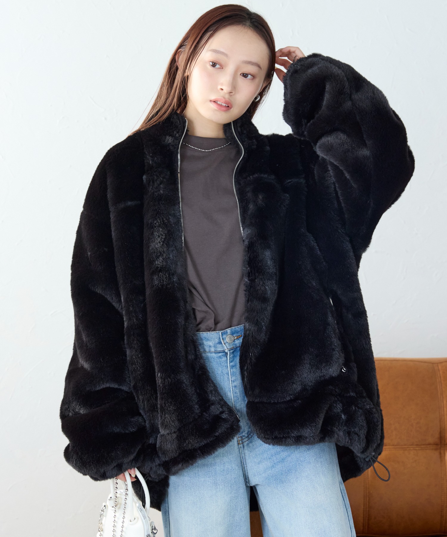 model:158cm 着用サイズ:FREE