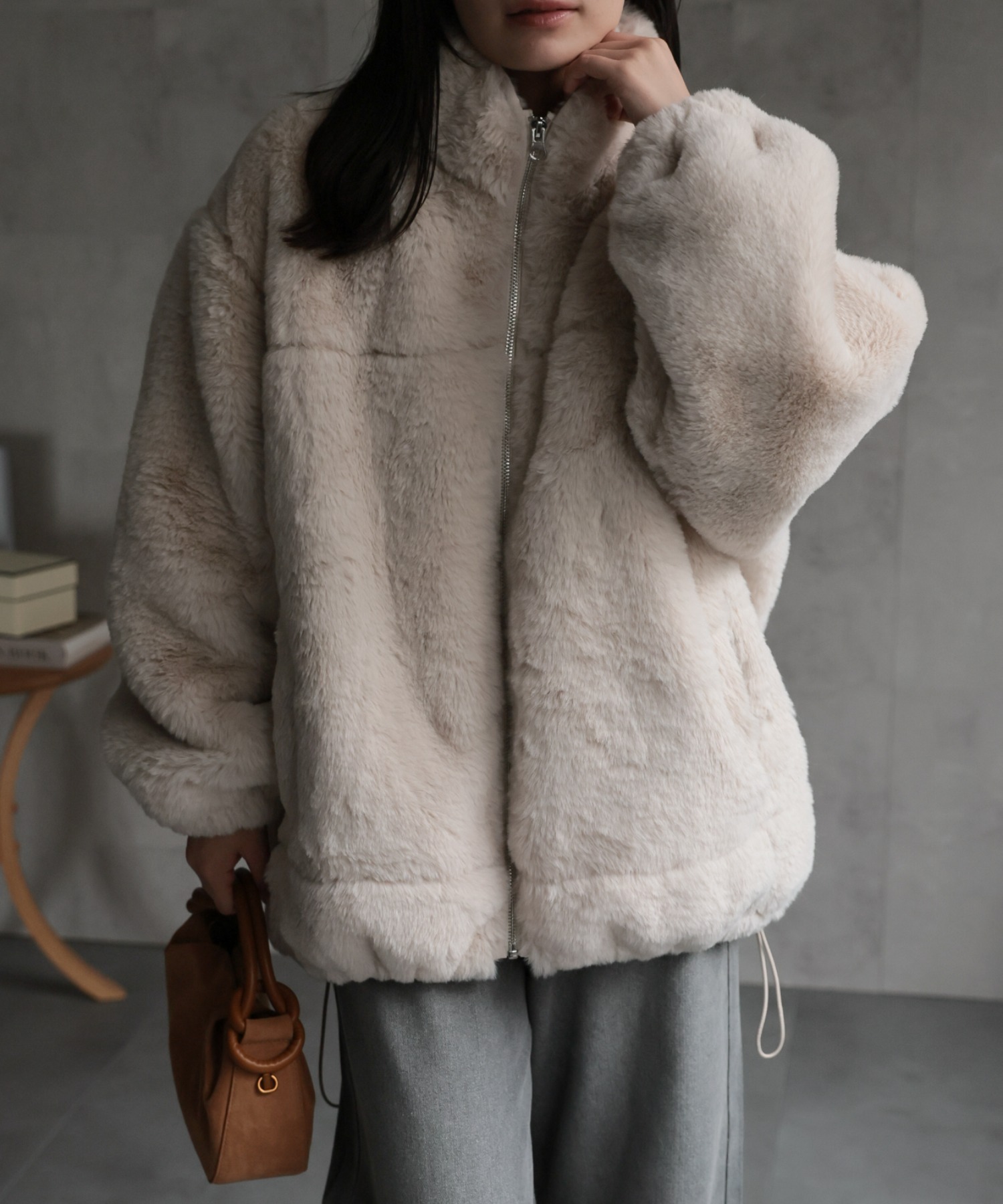 model：156cm 着用サイズ：Mサイズ