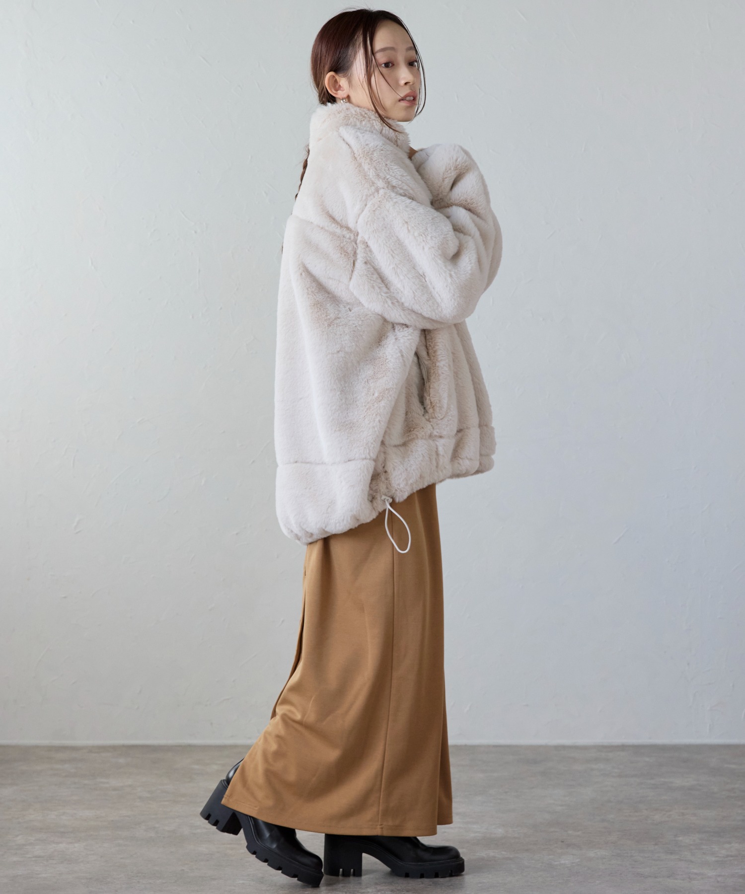 model:158cm 着用サイズ:FREE