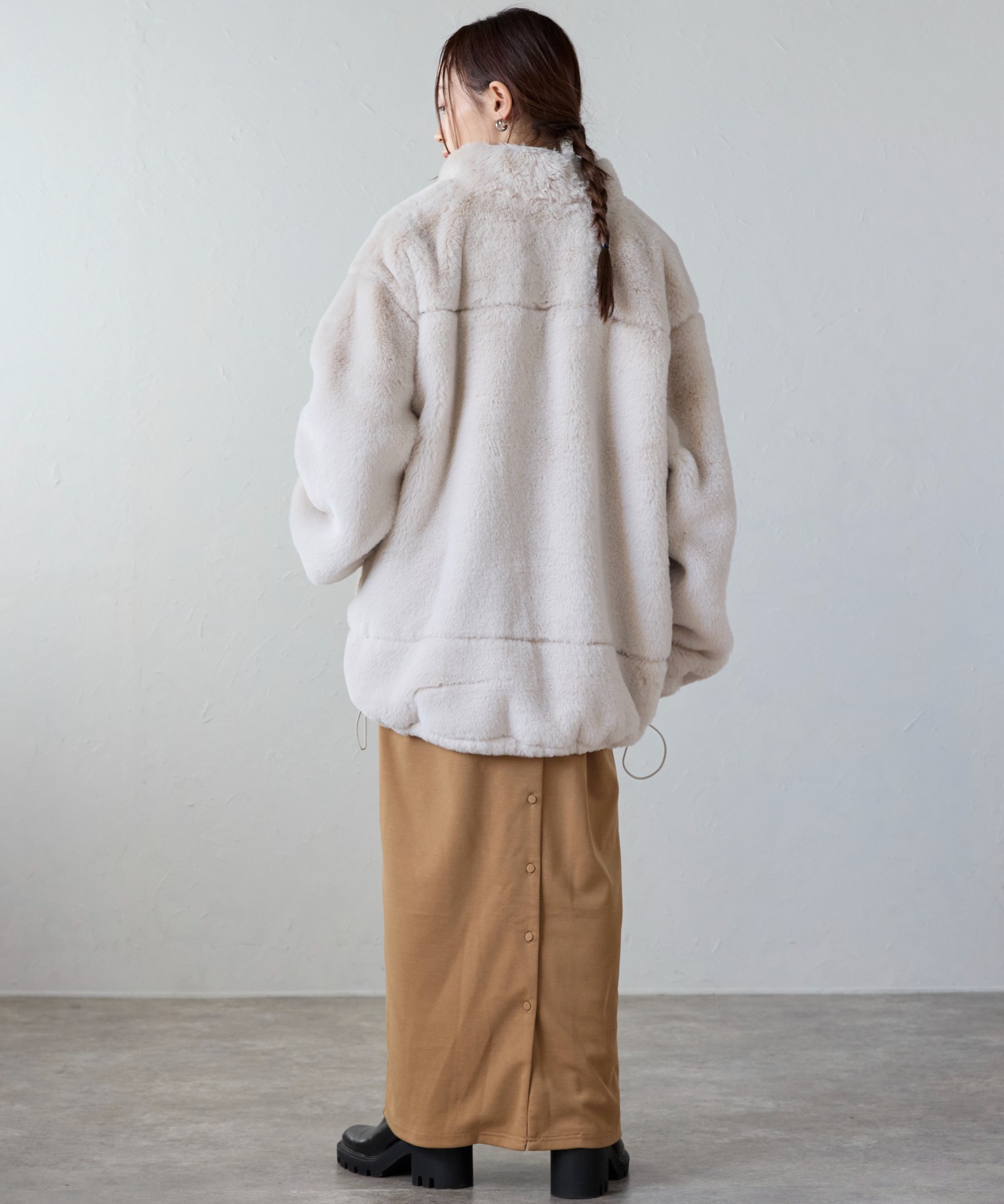model:158cm 着用サイズ:FREE