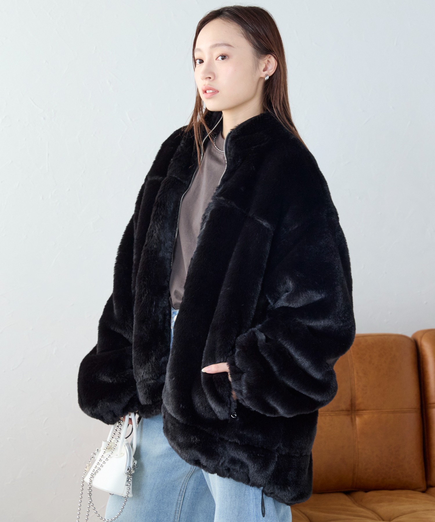 model:158cm 着用サイズ:FREE