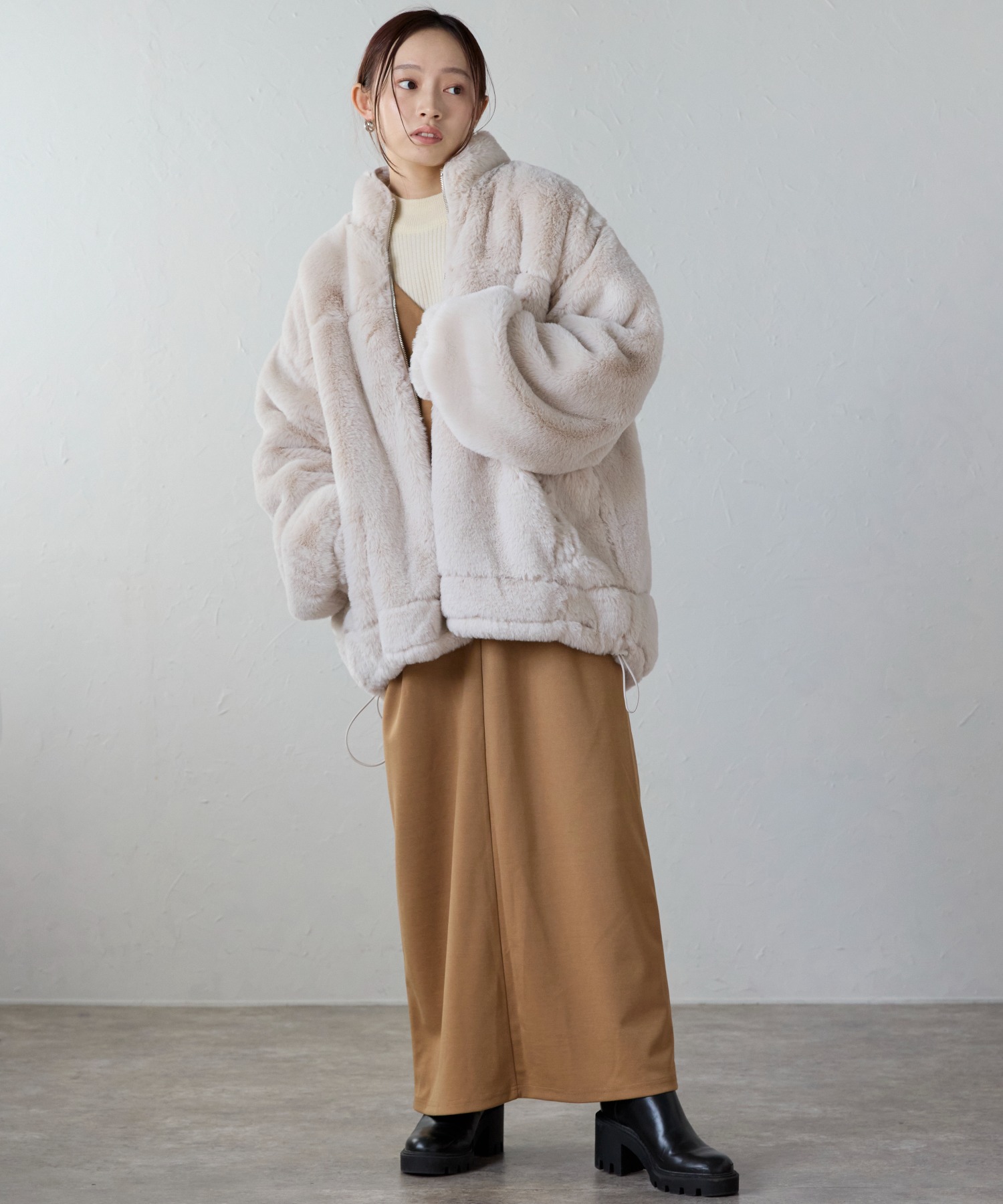 model:158cm 着用サイズ:FREE