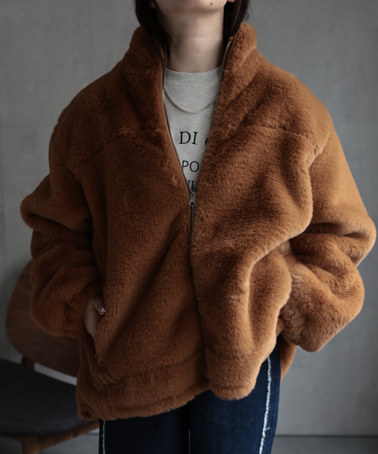 model:158cm 着用サイズ:FREE
