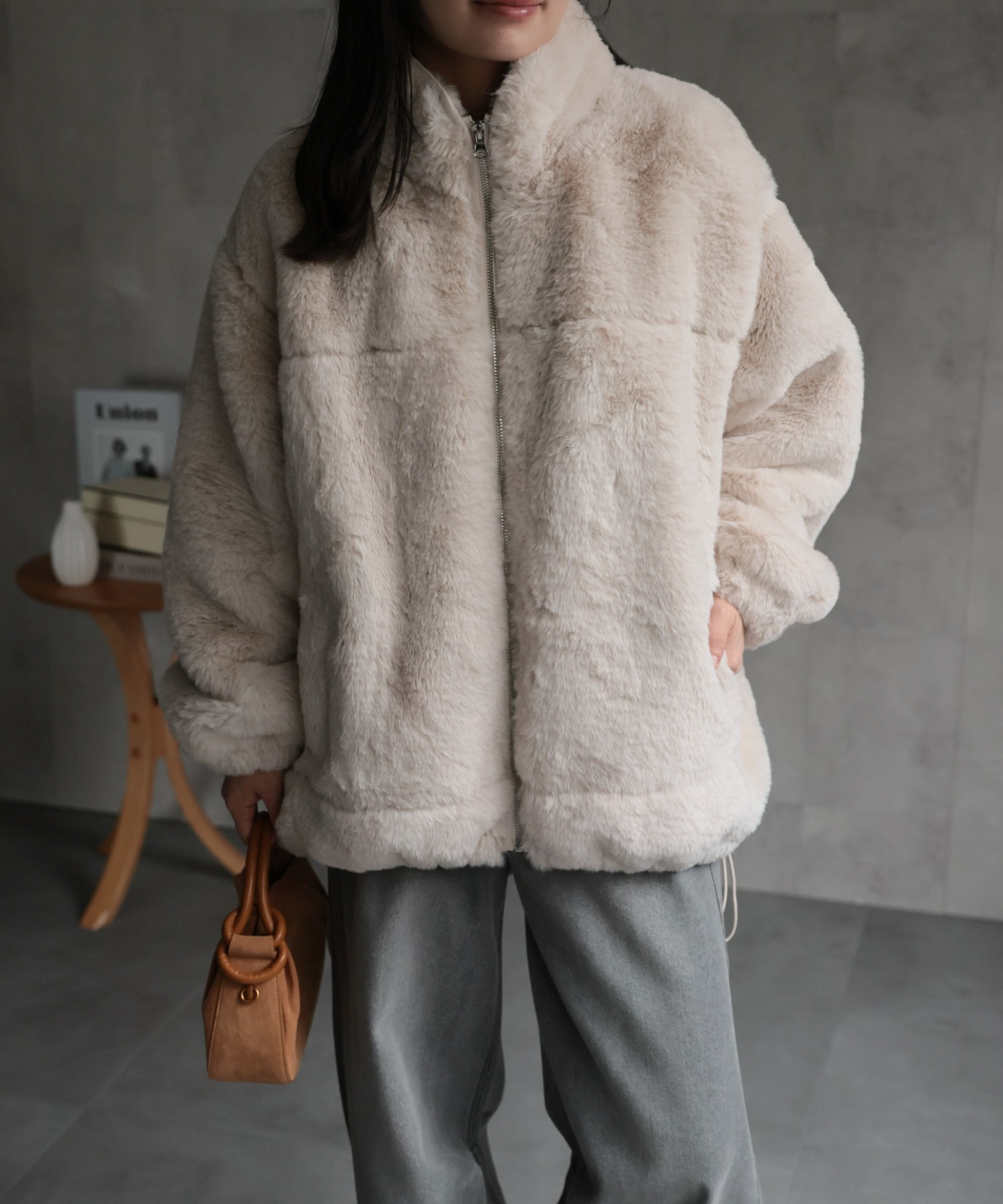 model：156cm 着用サイズ：Mサイズ
