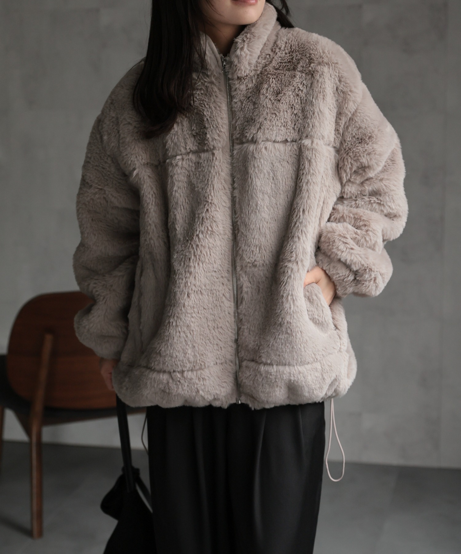 model：156cm 着用サイズ：Mサイズ