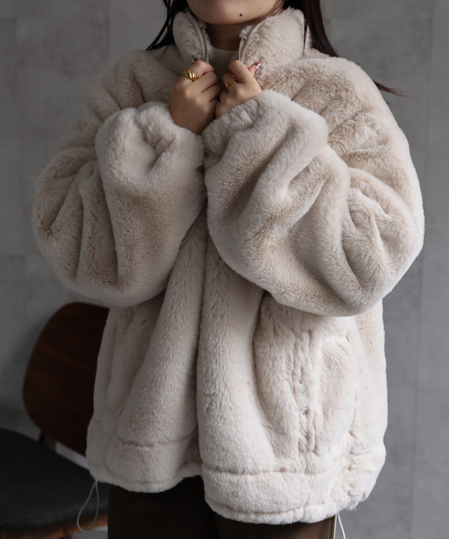model:158cm 着用サイズ:FREE