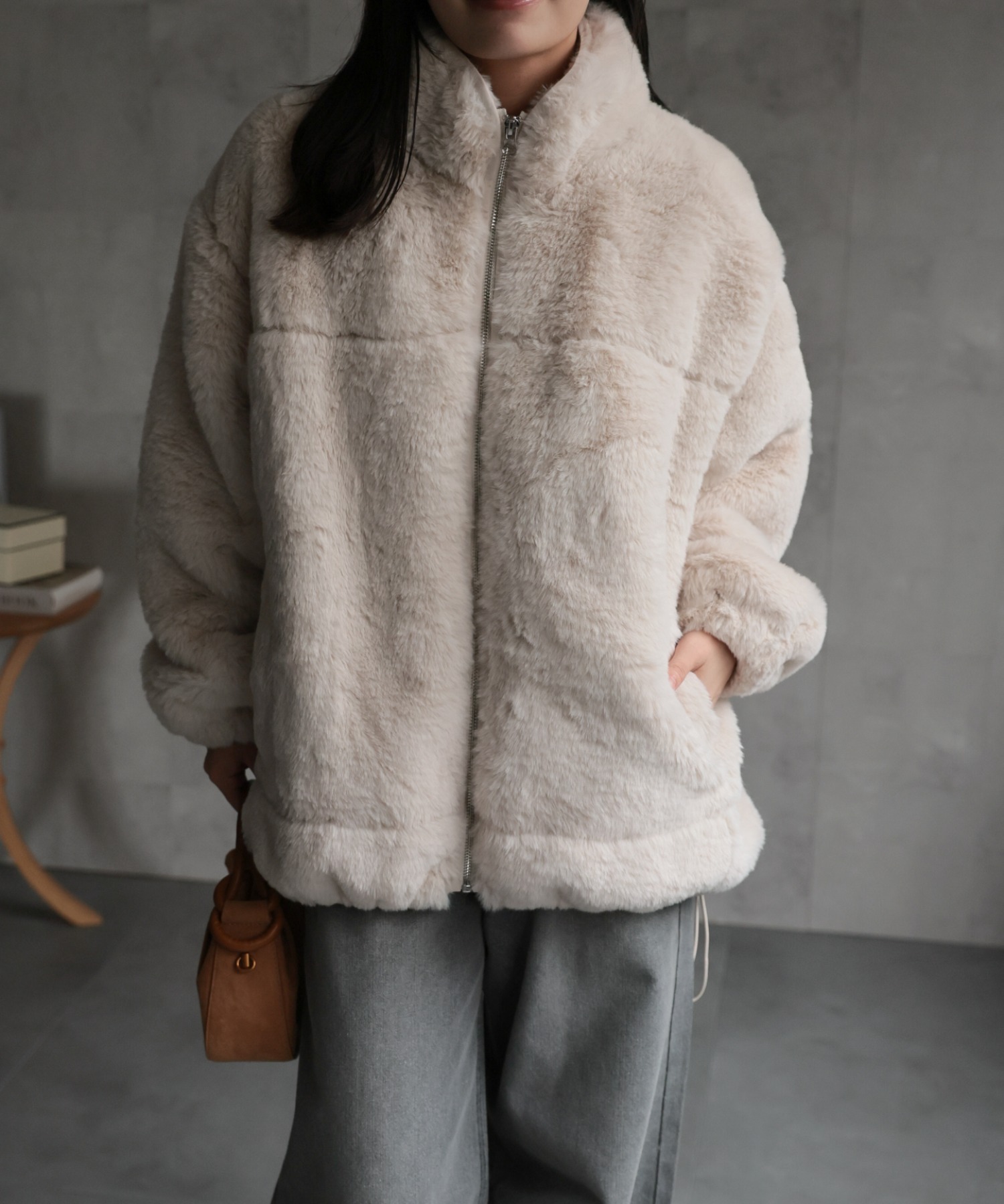 model：156cm 着用サイズ：Mサイズ