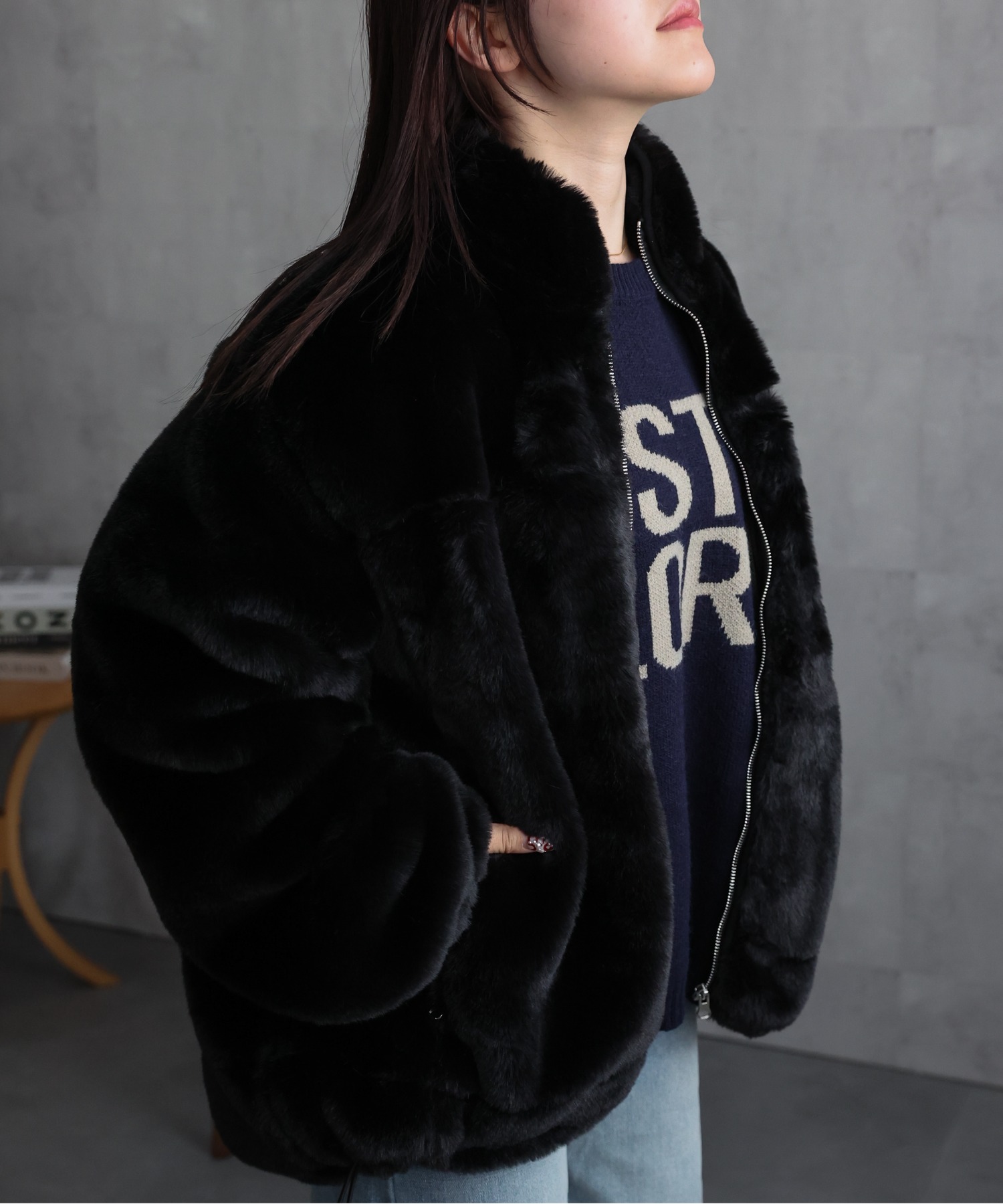 model:158cm 着用サイズ:FREE