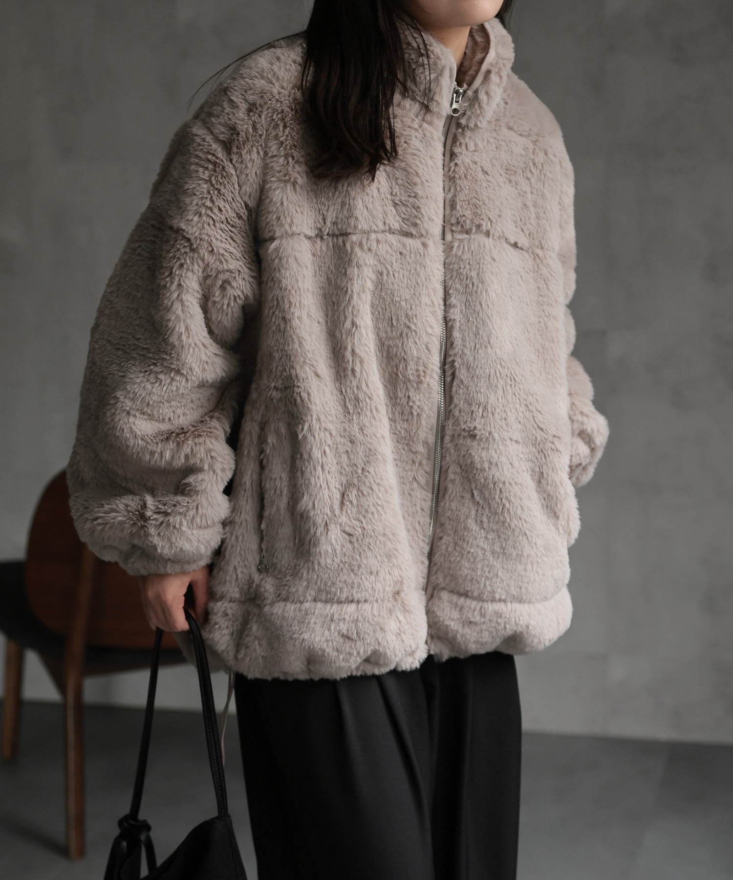 model：156cm 着用サイズ：Mサイズ