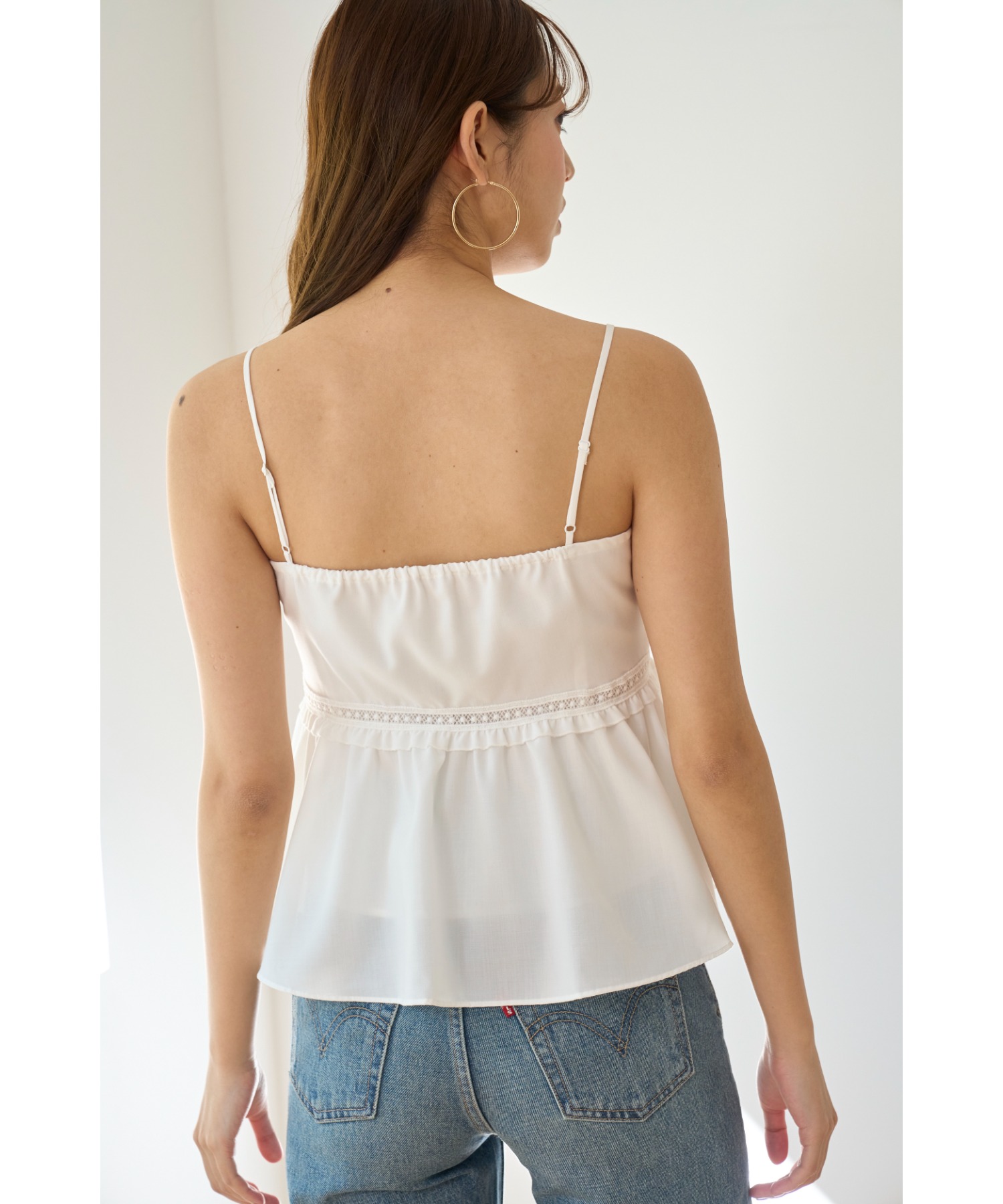 ボレロ×レースキャミセットアップ