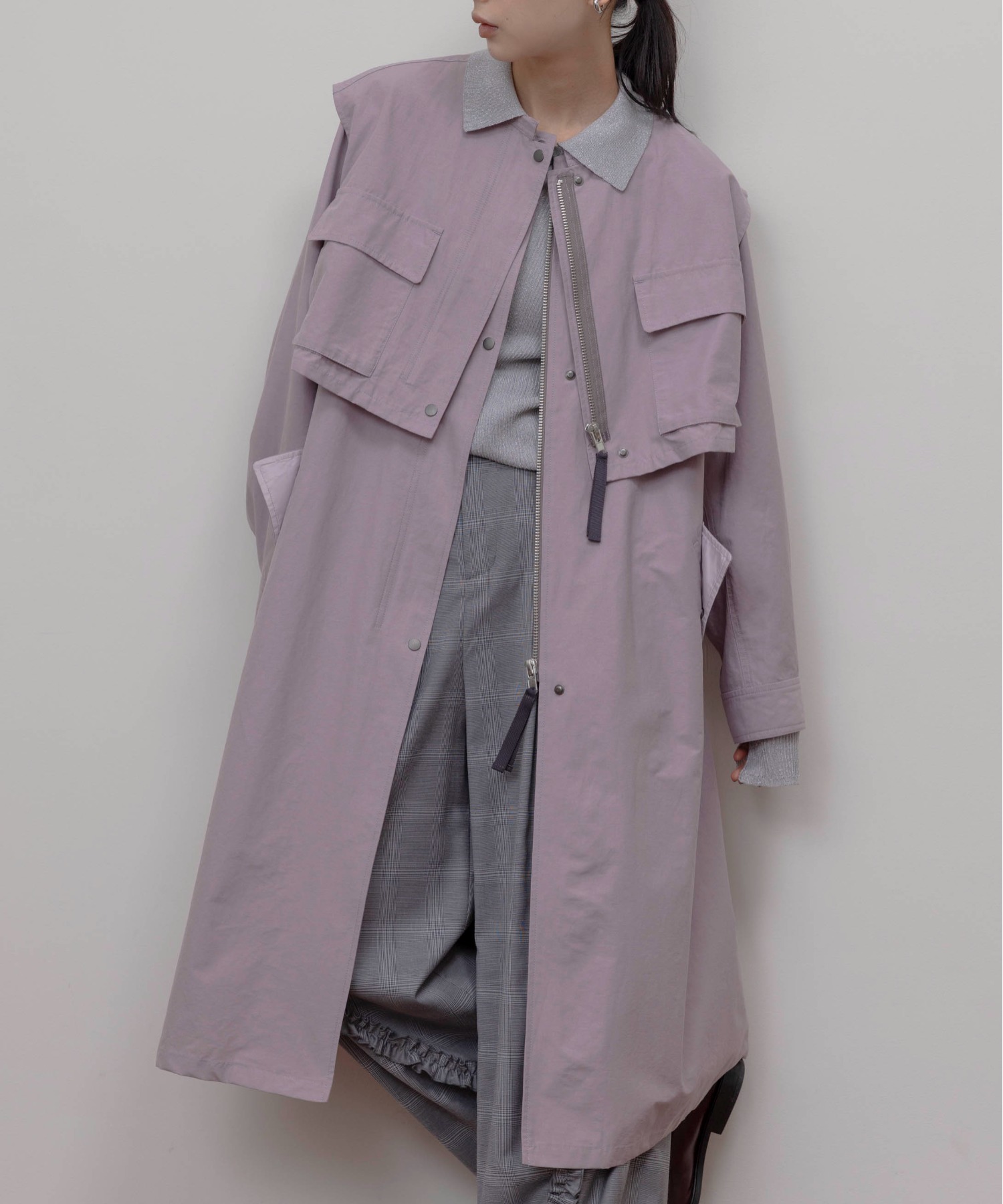 ベストレイヤード ミリタリーコート Eimee Law│Eimee Law & LHELBIE