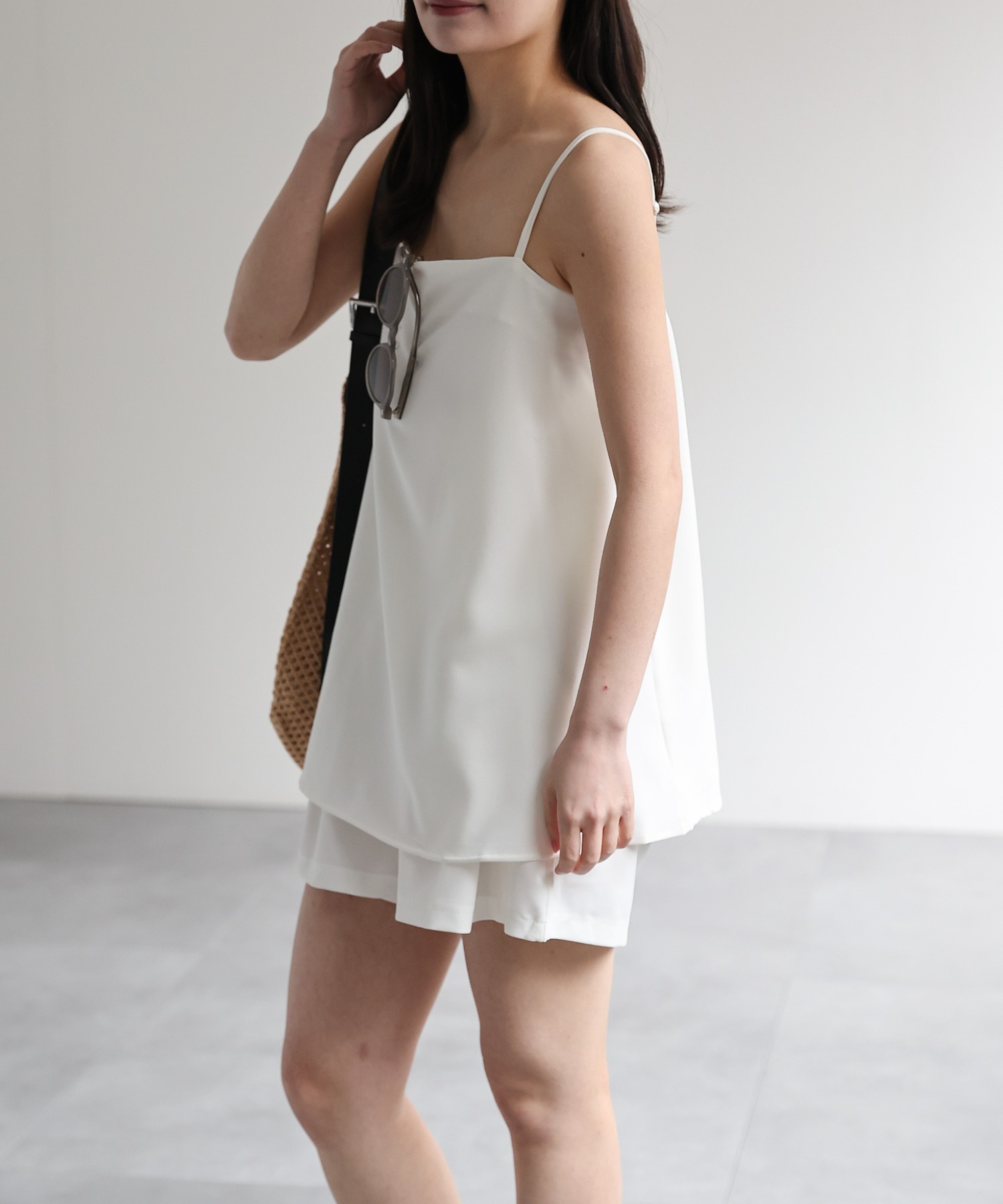model：156cm 着用サイズ：FREE