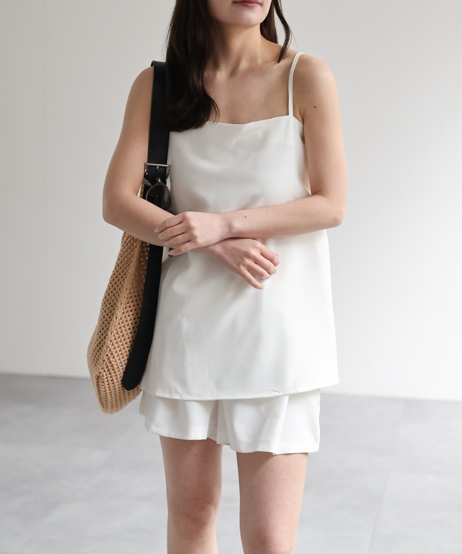model：156cm 着用サイズ：FREE