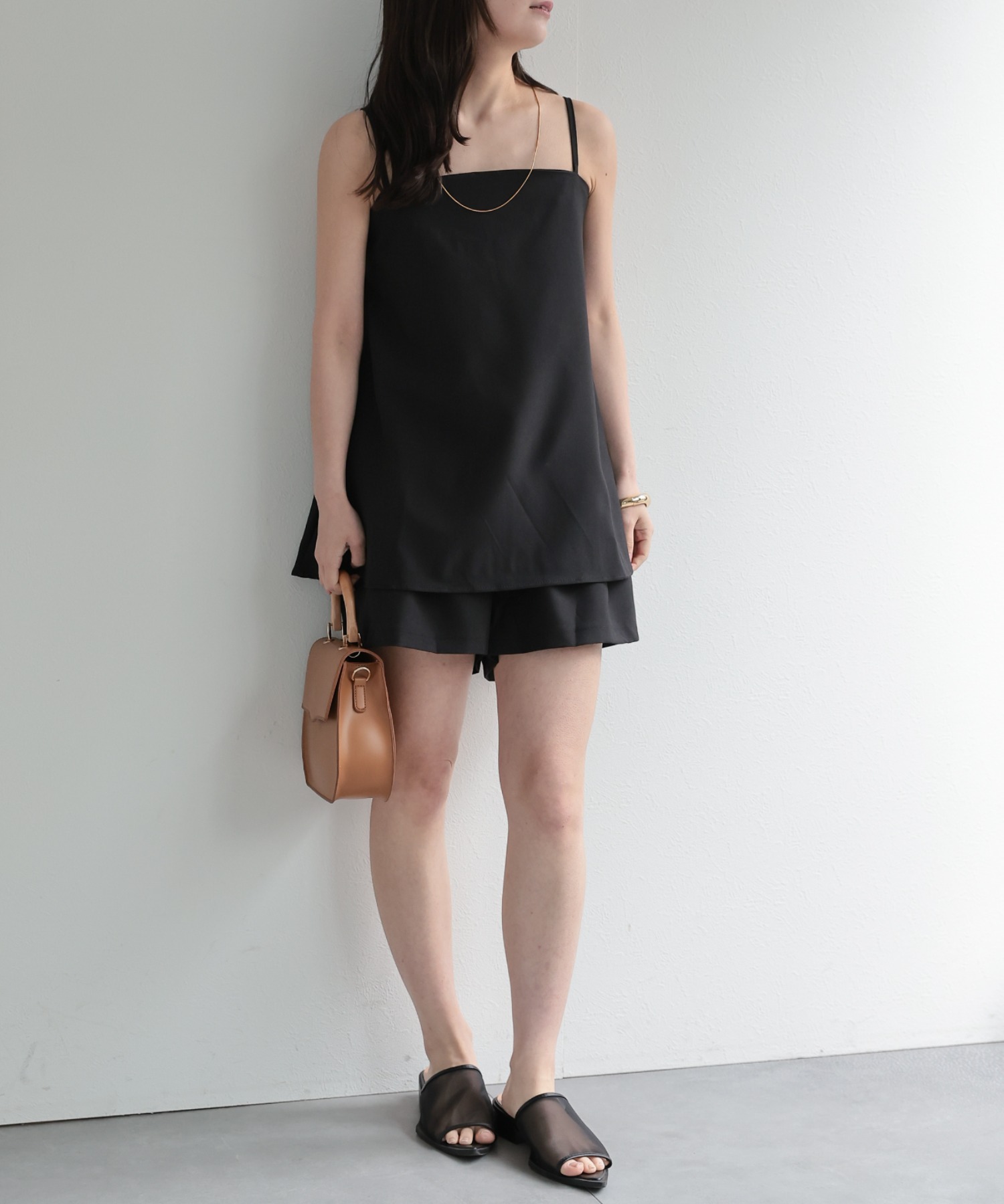 model：156cm 着用サイズ：FREE