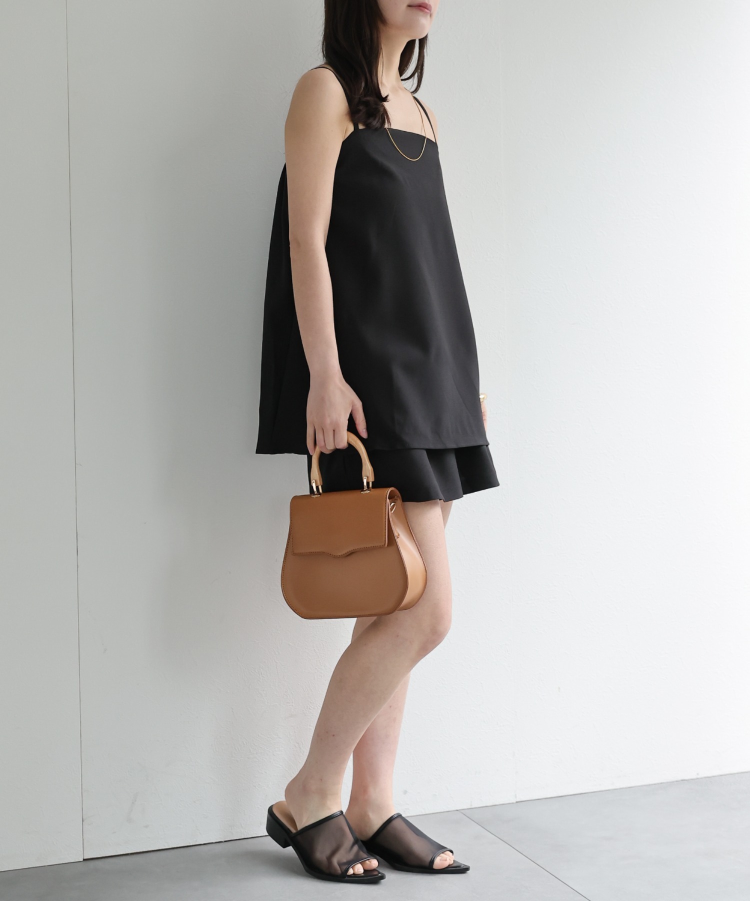 model：156cm 着用サイズ：FREE