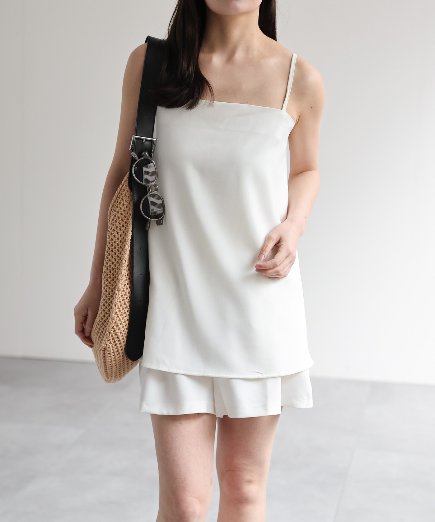 model：156cm 着用サイズ：FREE