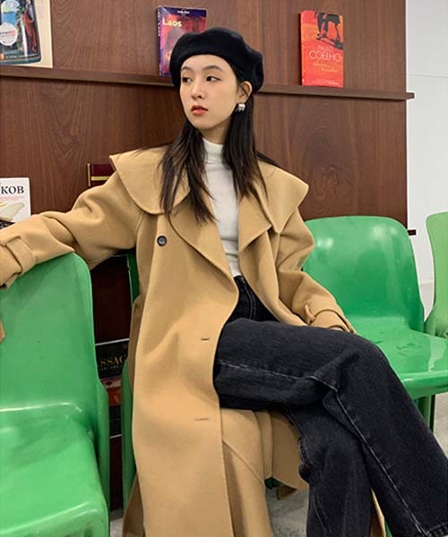 名入れ無料】 【Fano Studios】22SS Frill big collar coat - その他