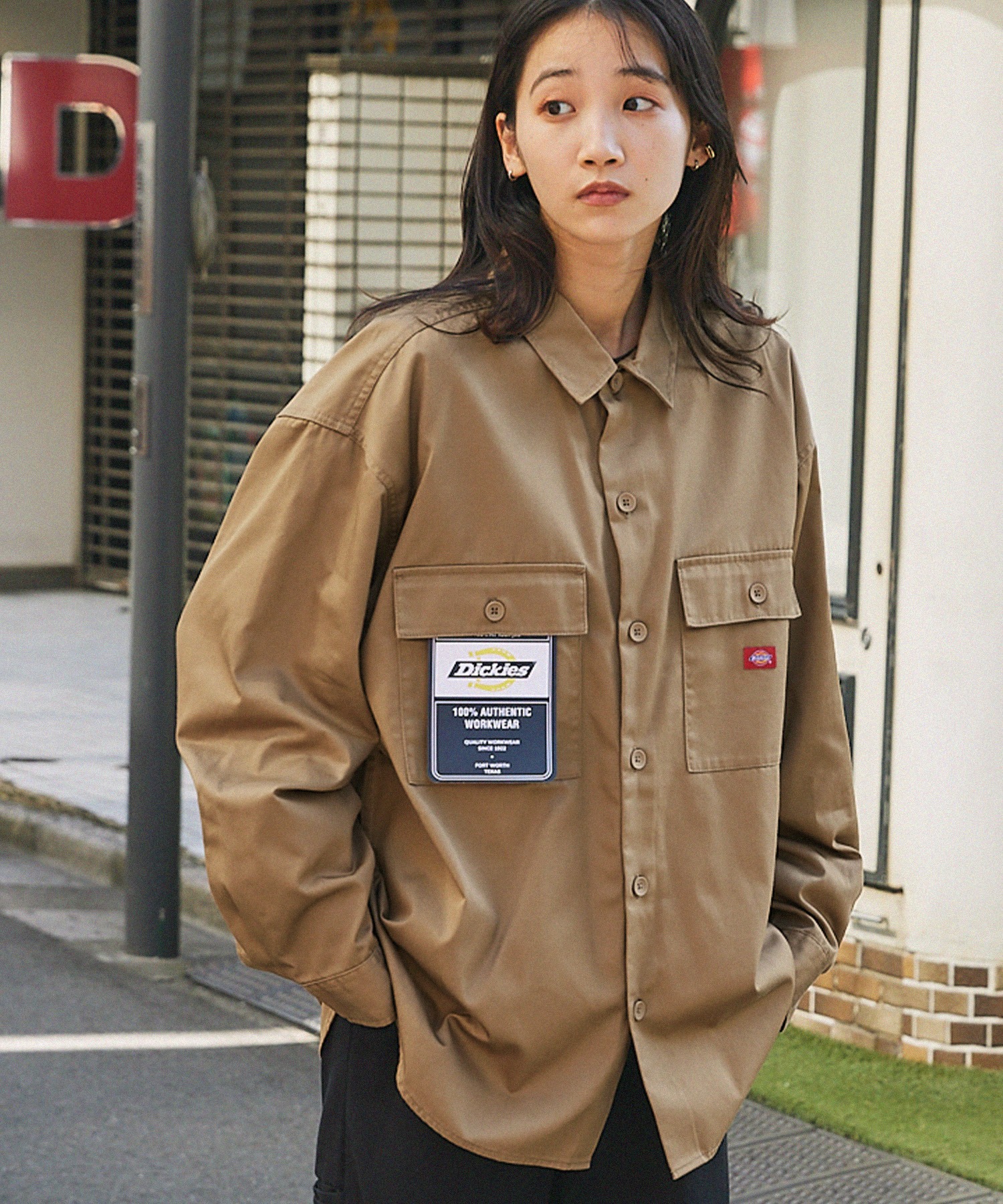 Dickies ワークシャツ - トップス