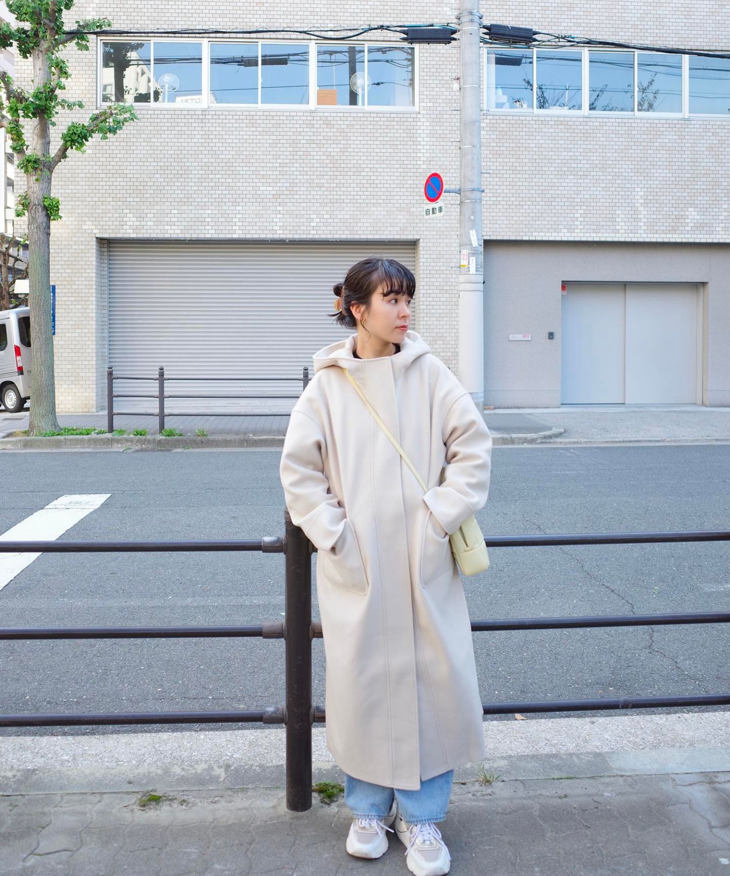 model：H158 着用サイズ：M