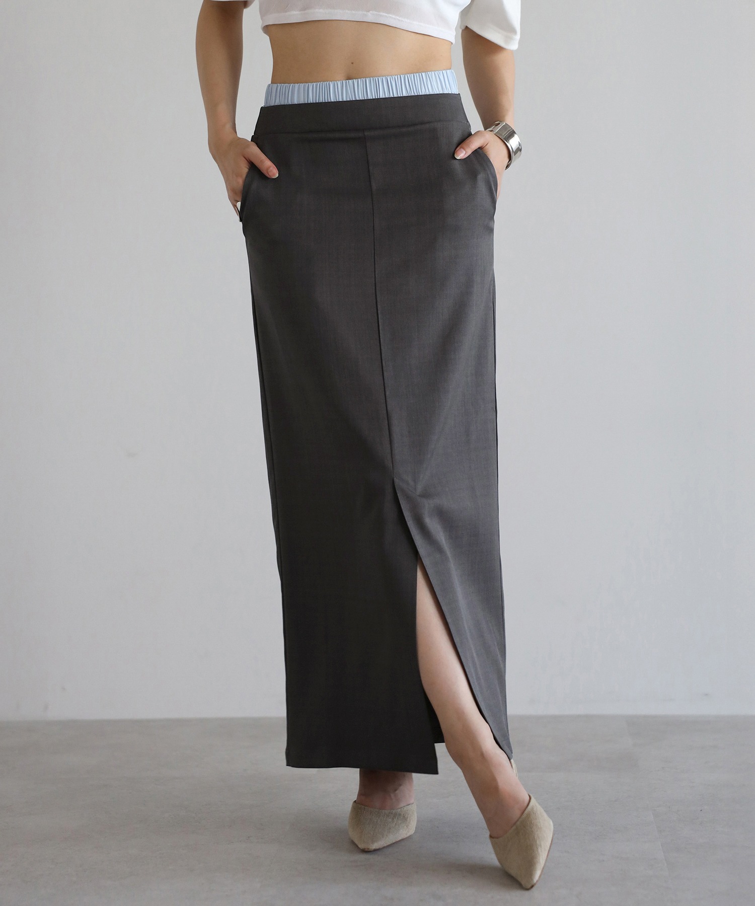 model：H167 着用サイズ：FREE
