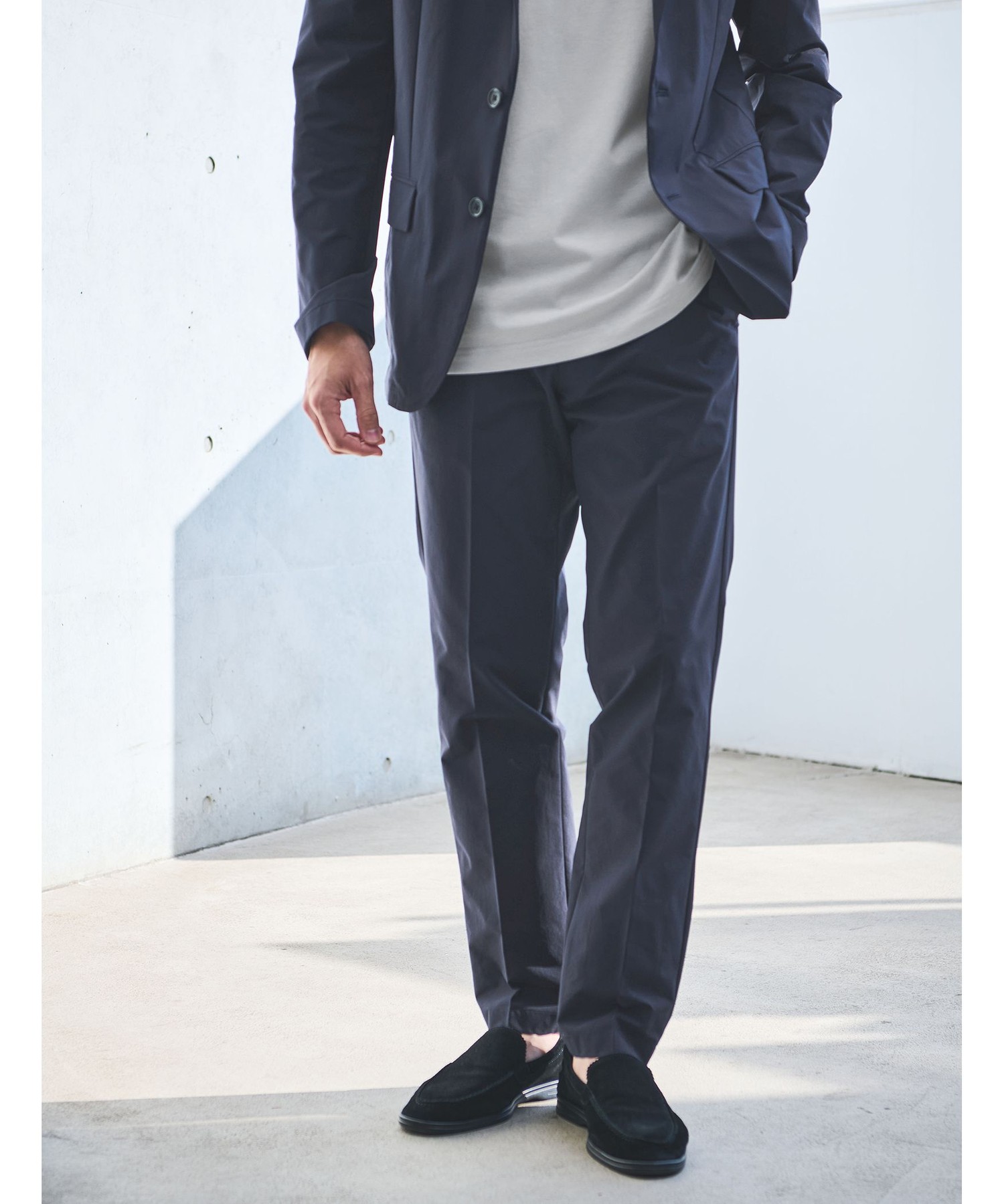 WEB限定】JUST fit TEXBRID(R) ナロー セットアップ ジャケット