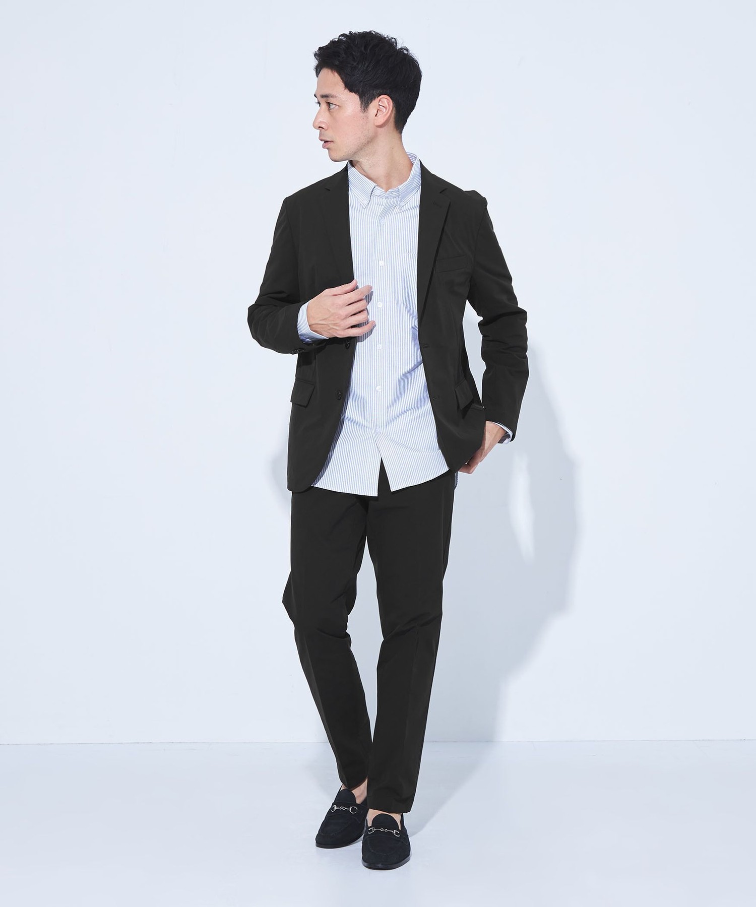 WEB限定】JUST fit TEXBRID(R) ナロー セットアップ ジャケット