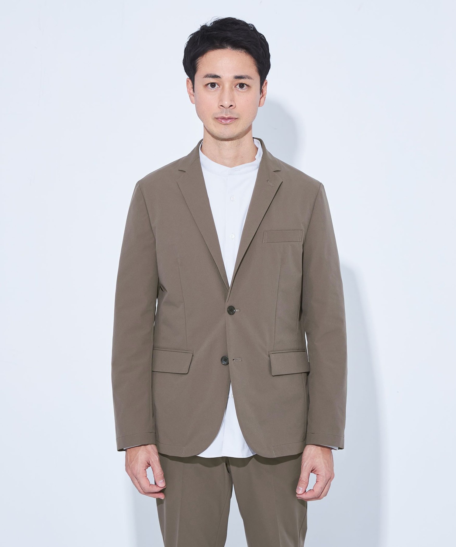 WEB限定】JUST fit TEXBRID(R) ナロー セットアップ ジャケット