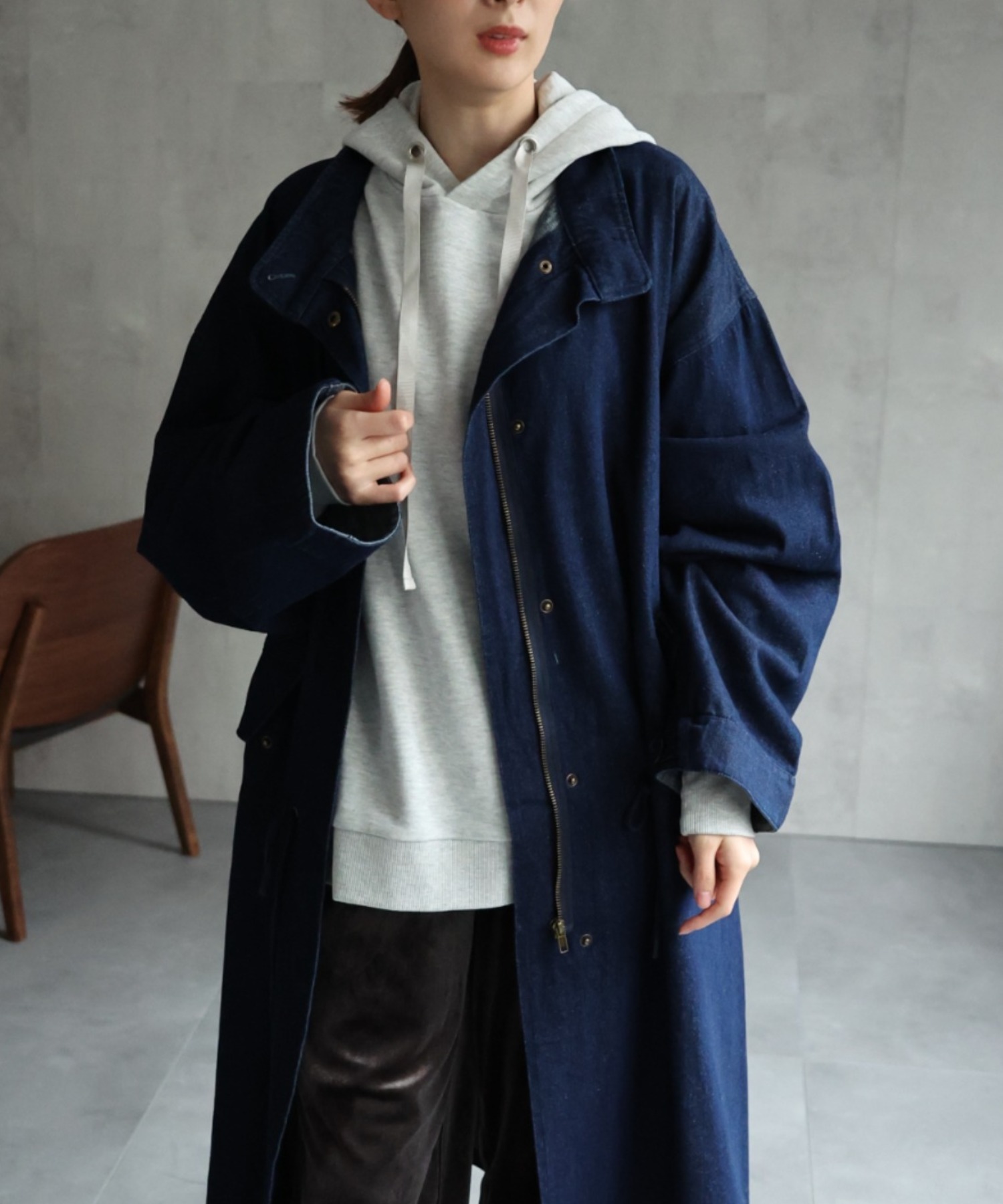 モデル:162cm  着用サイズ:Sサイズ