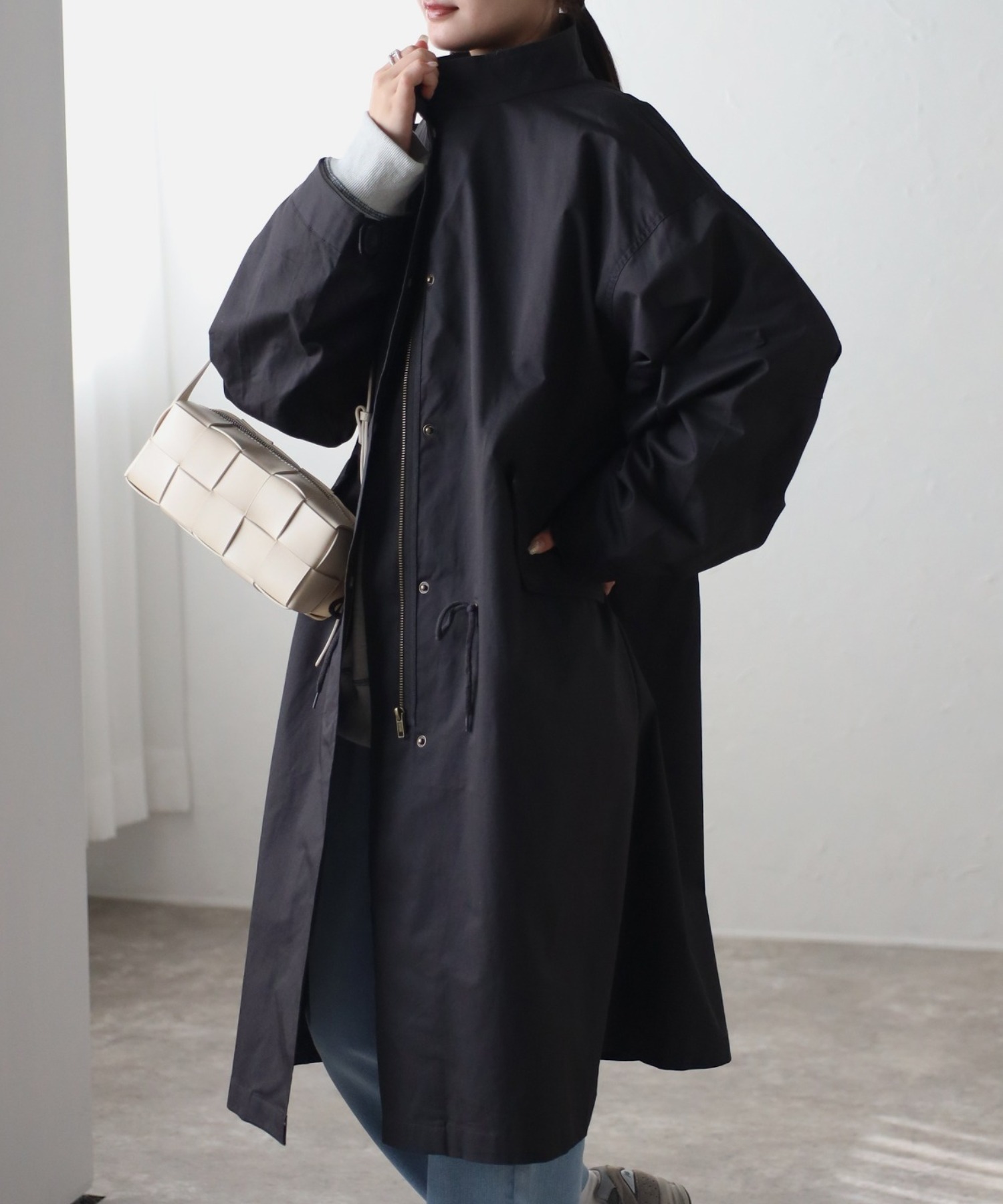 モデル:162cm  着用サイズ:Sサイズ