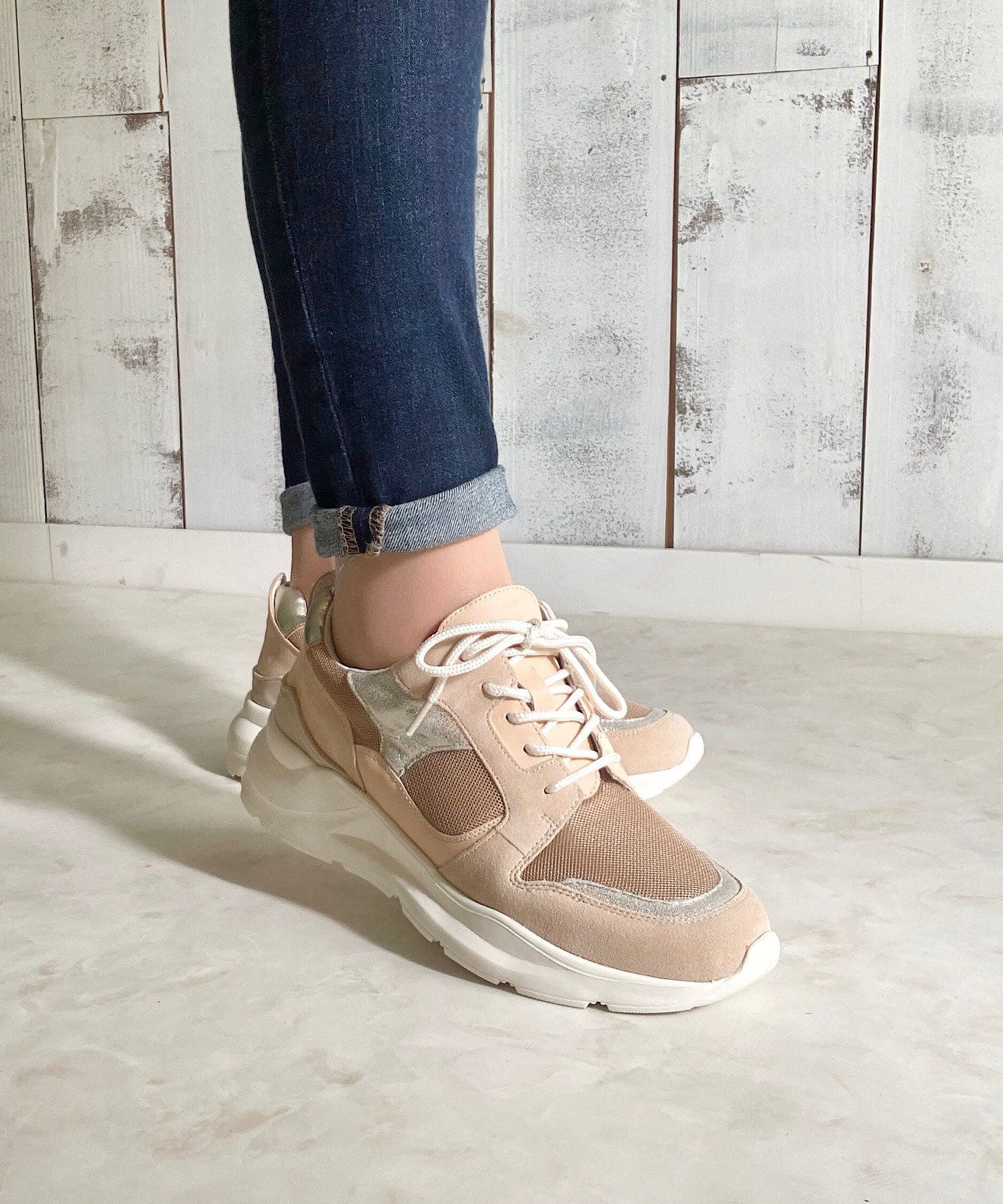 厚底スニーカー blanc/bleu│Jeffrey Campbell OFFICIAL ONLINE