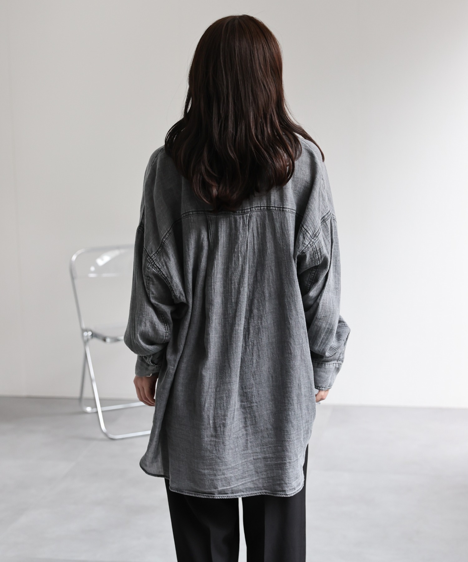 model：156cm 着用サイズ：FREE