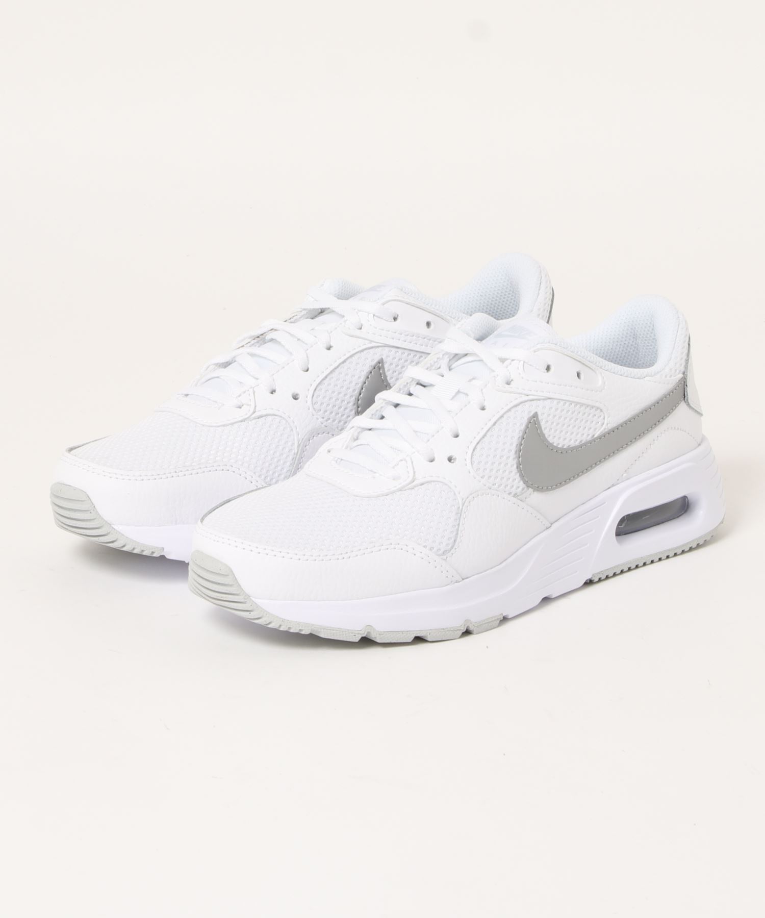 Nike ナイキ Wmns Air Max Sc ウィメンズエアマックスsc レディーススニーカー 100 ホワイト グレー Cw4554 秀逸