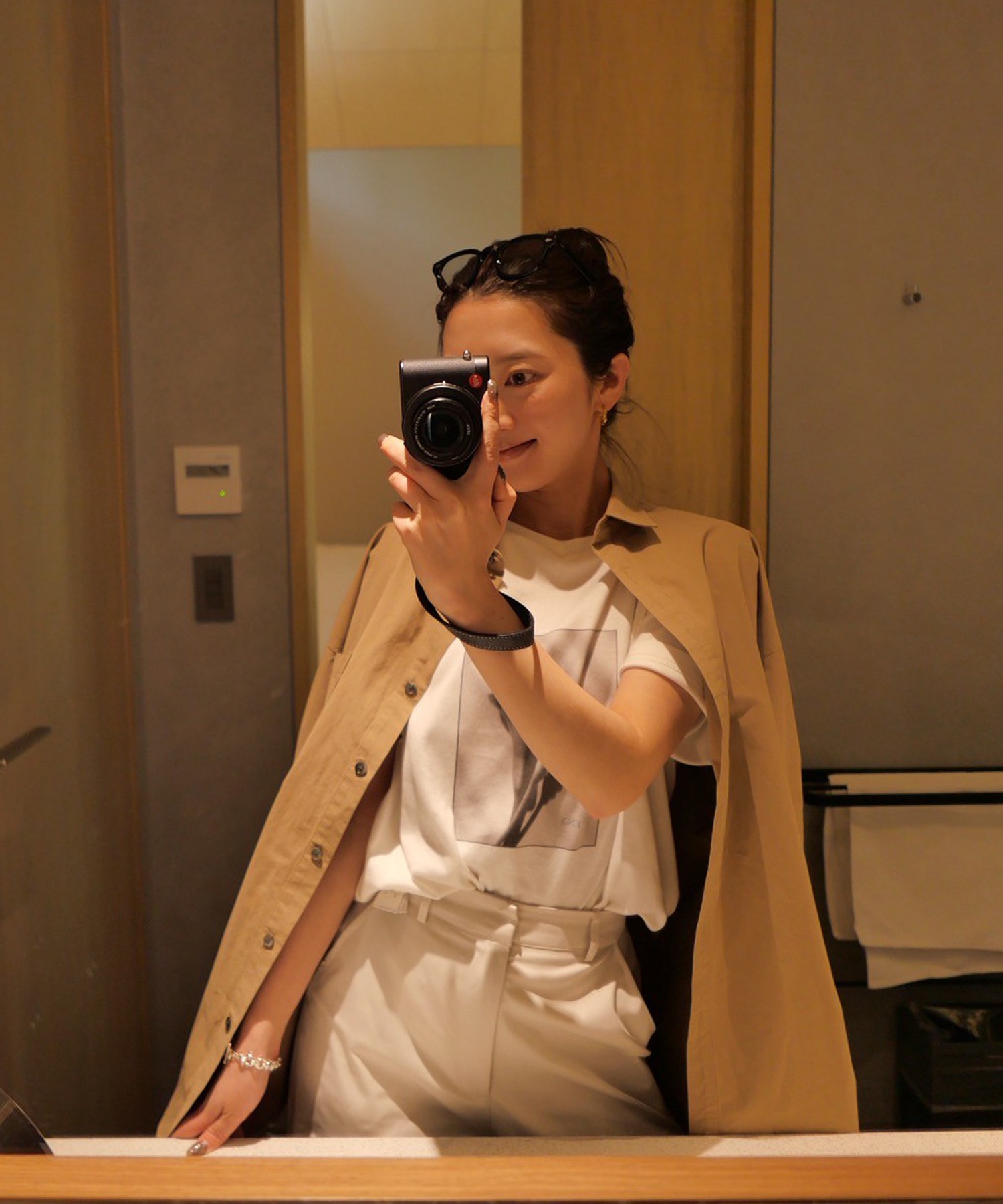 model：H160 着用サイズ：FREE
