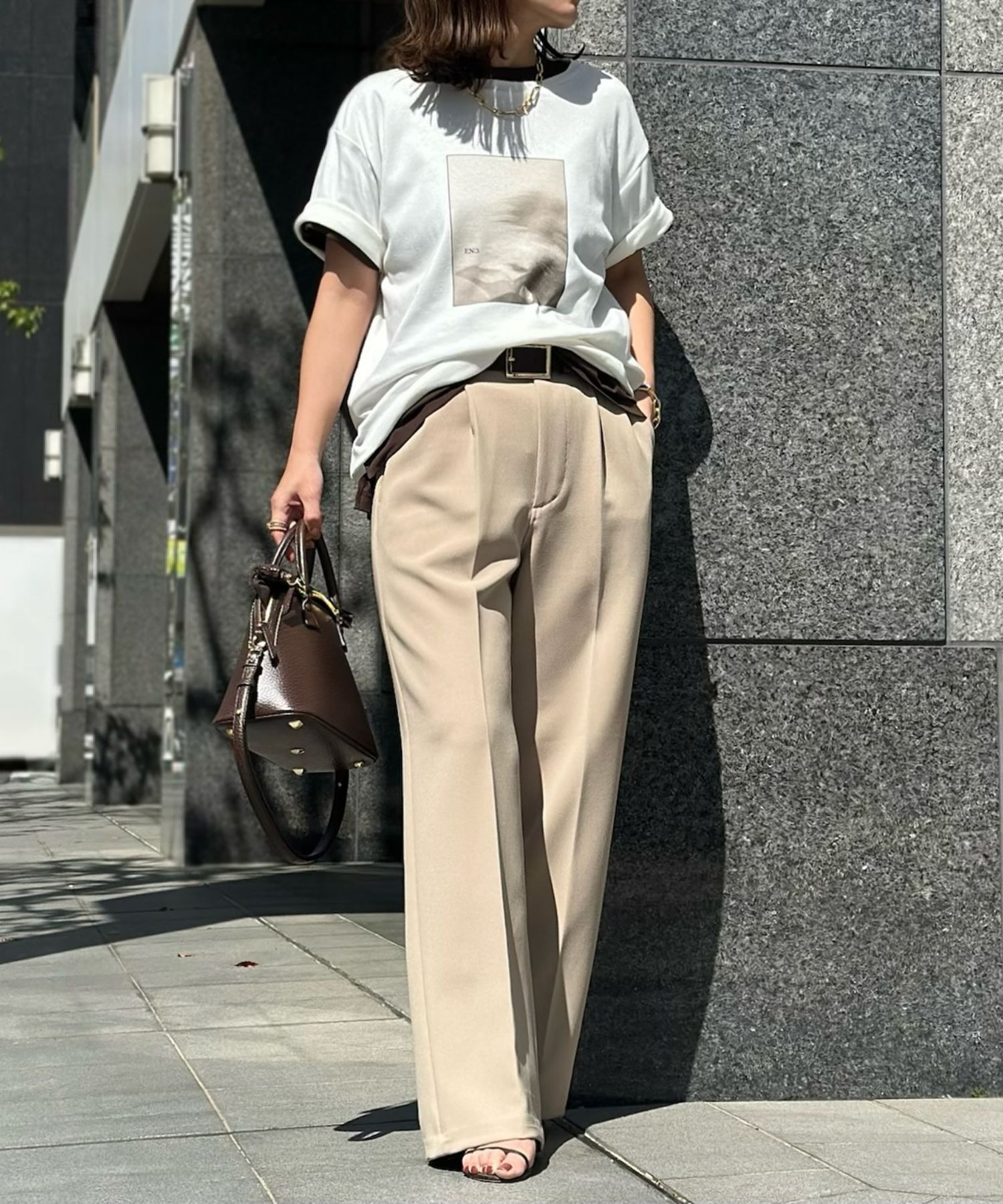 model：H157 着用サイズ：FREE