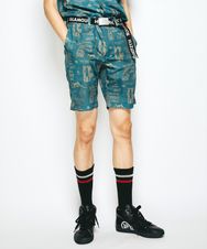 DEVILS COCKTAIL総柄 ショートパンツ