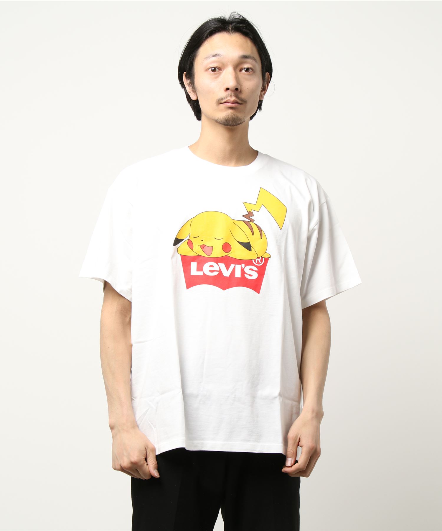 Levi S バットウィングポケモンプリントtシャツ ピカチュウ