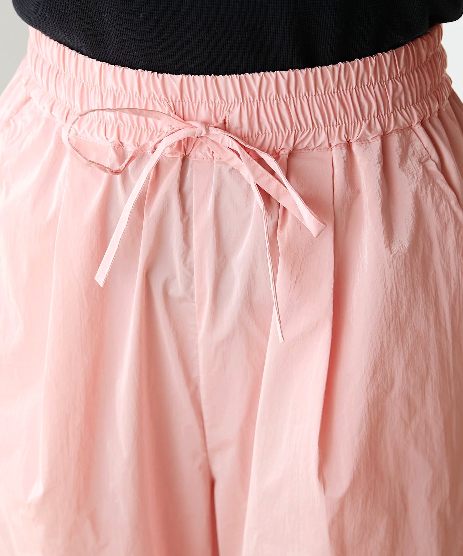 forksy.】サイドギャザーボリュームパンツ forksy.│MONO-MART