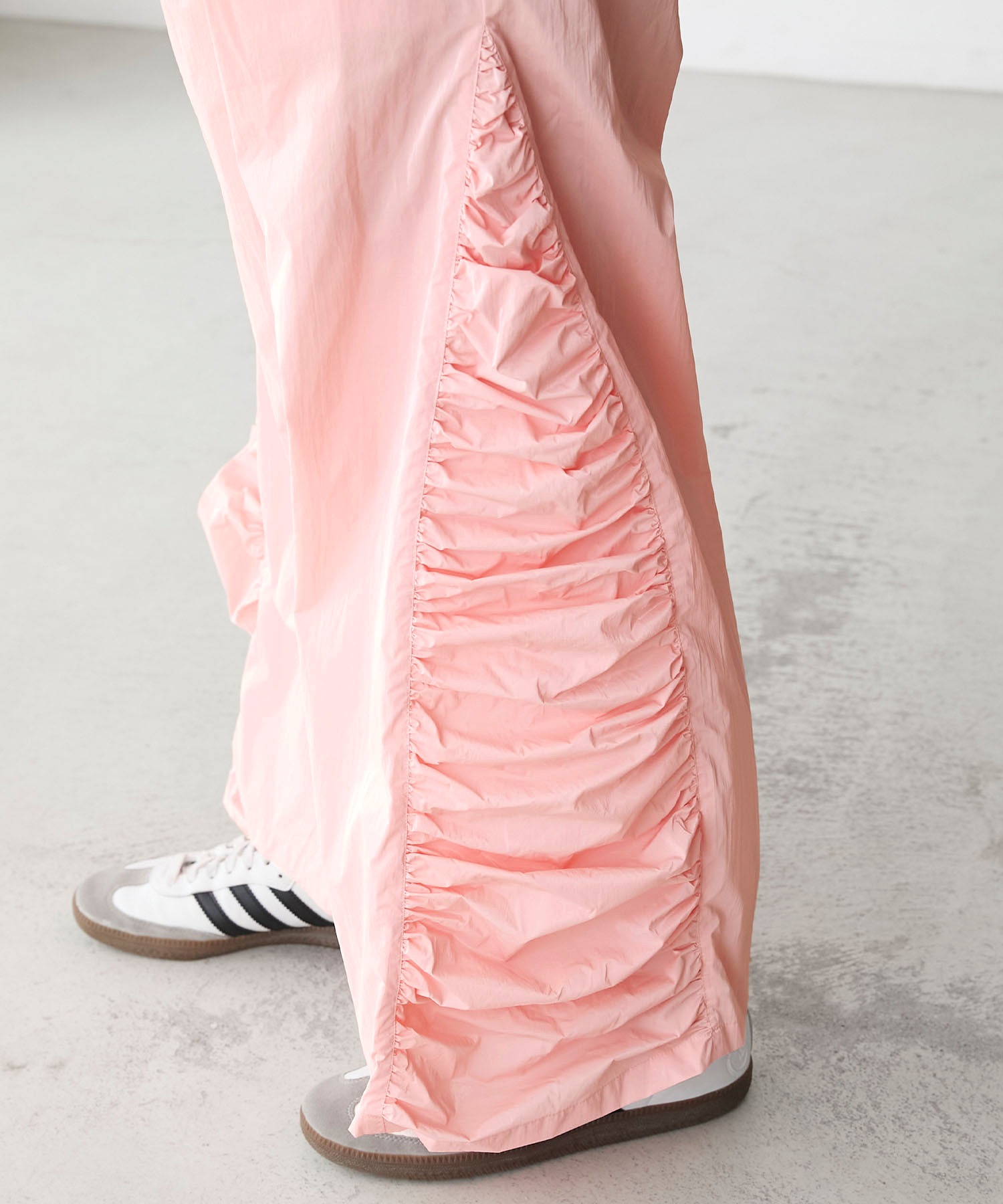 forksy.】サイドギャザーボリュームパンツ forksy.│MONO-MART