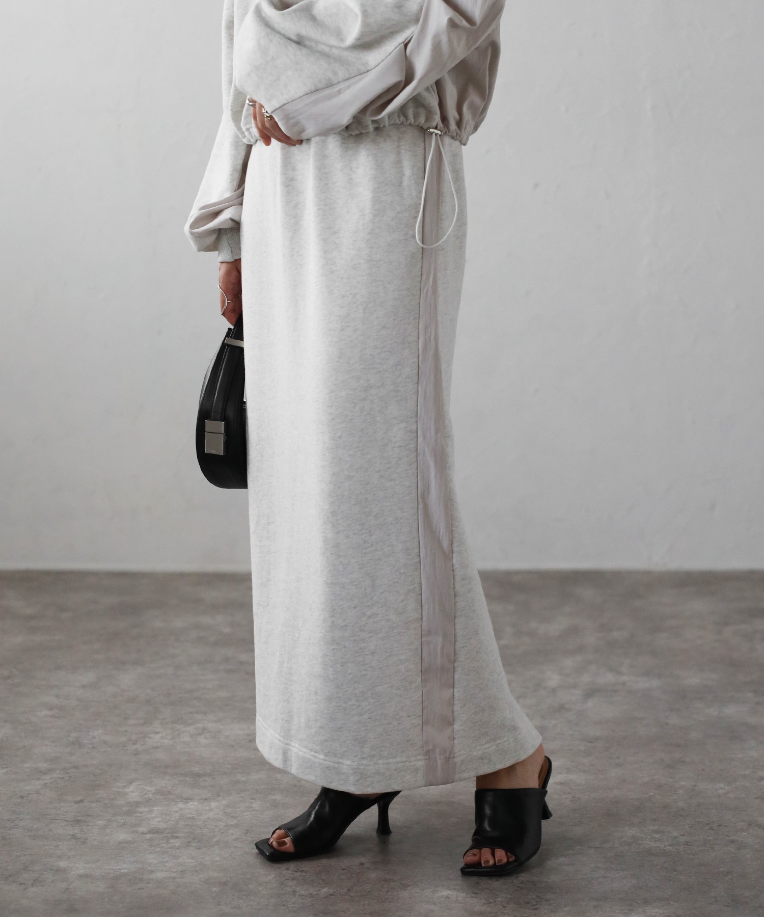 model：H158 着用サイズ：FREE