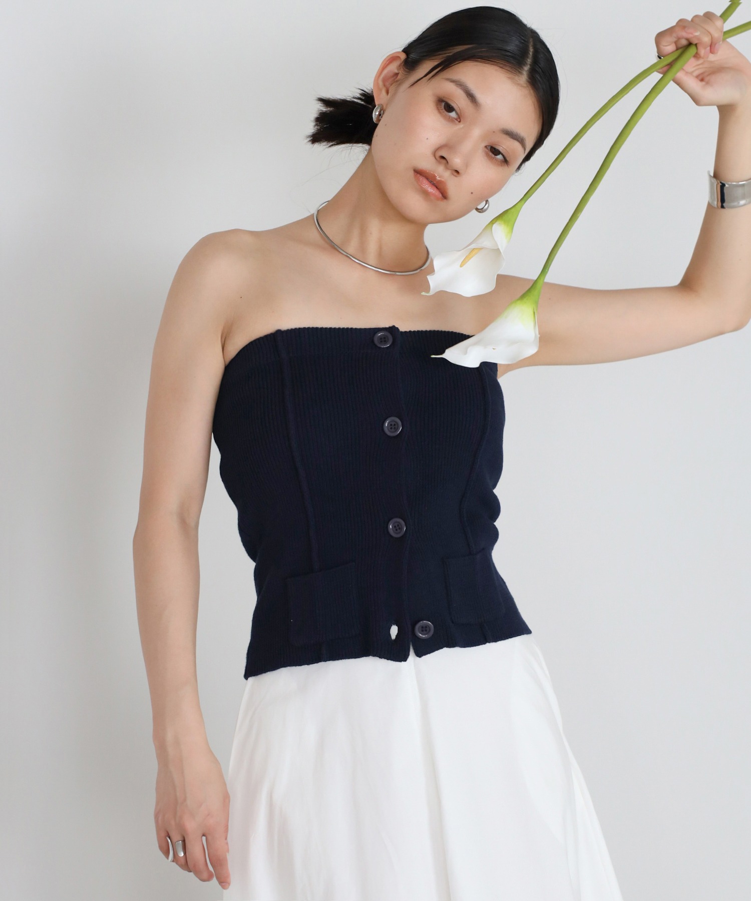 model：H167 着用サイズ：FREE