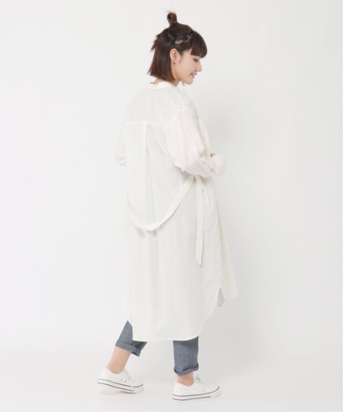 Lbcお手入れ簡単リネンシャツワンピ 割引