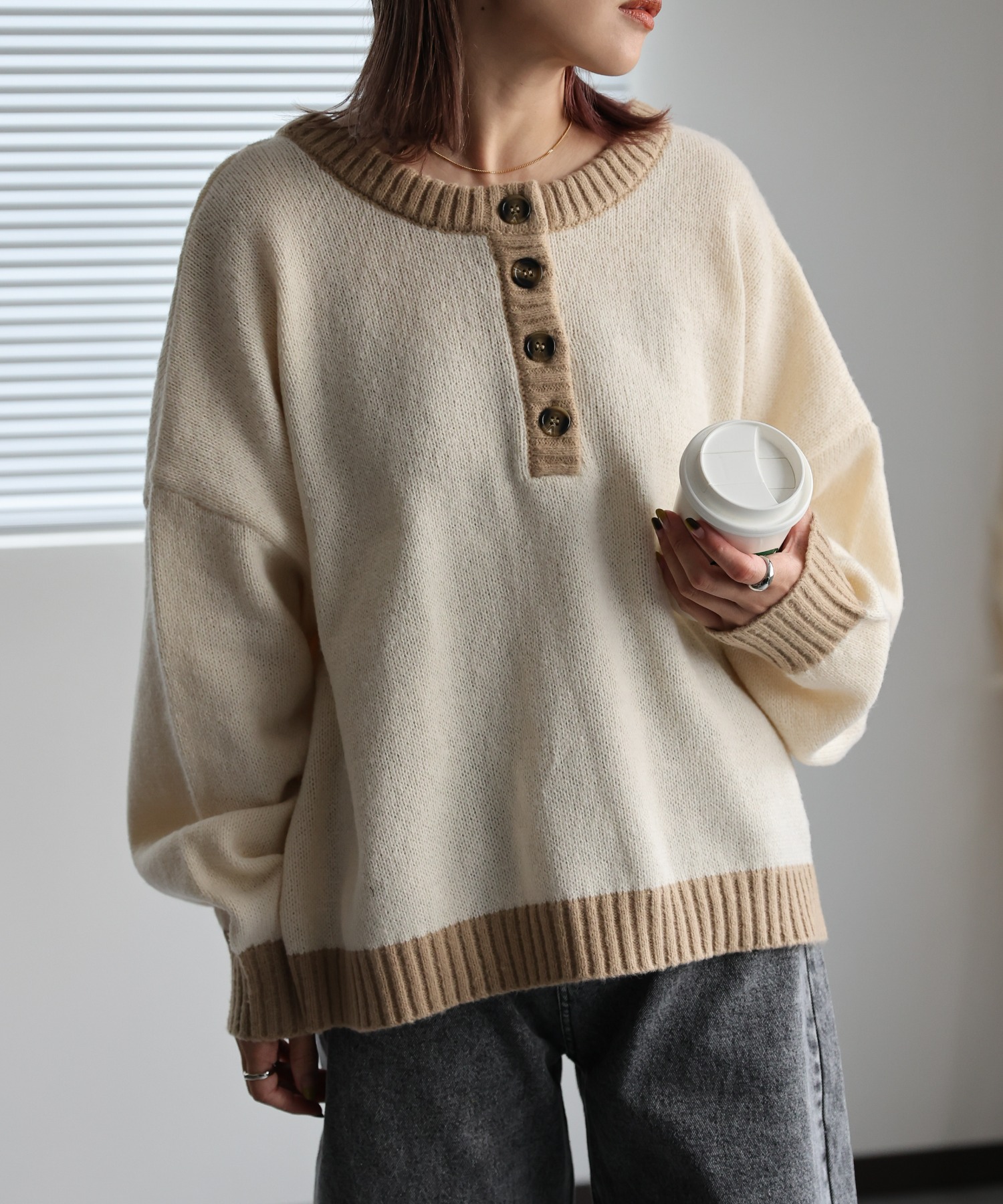model:162㎝　着用サイズ:FREE