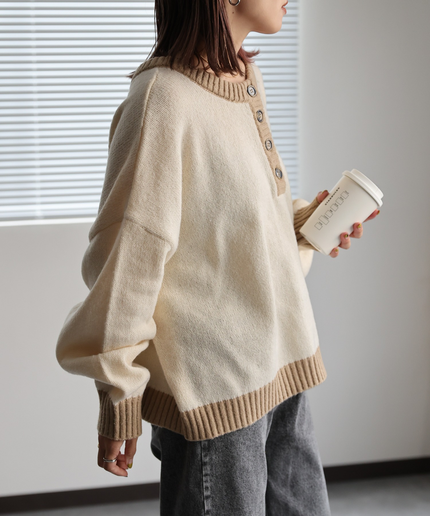 model:162㎝　着用サイズ:FREE