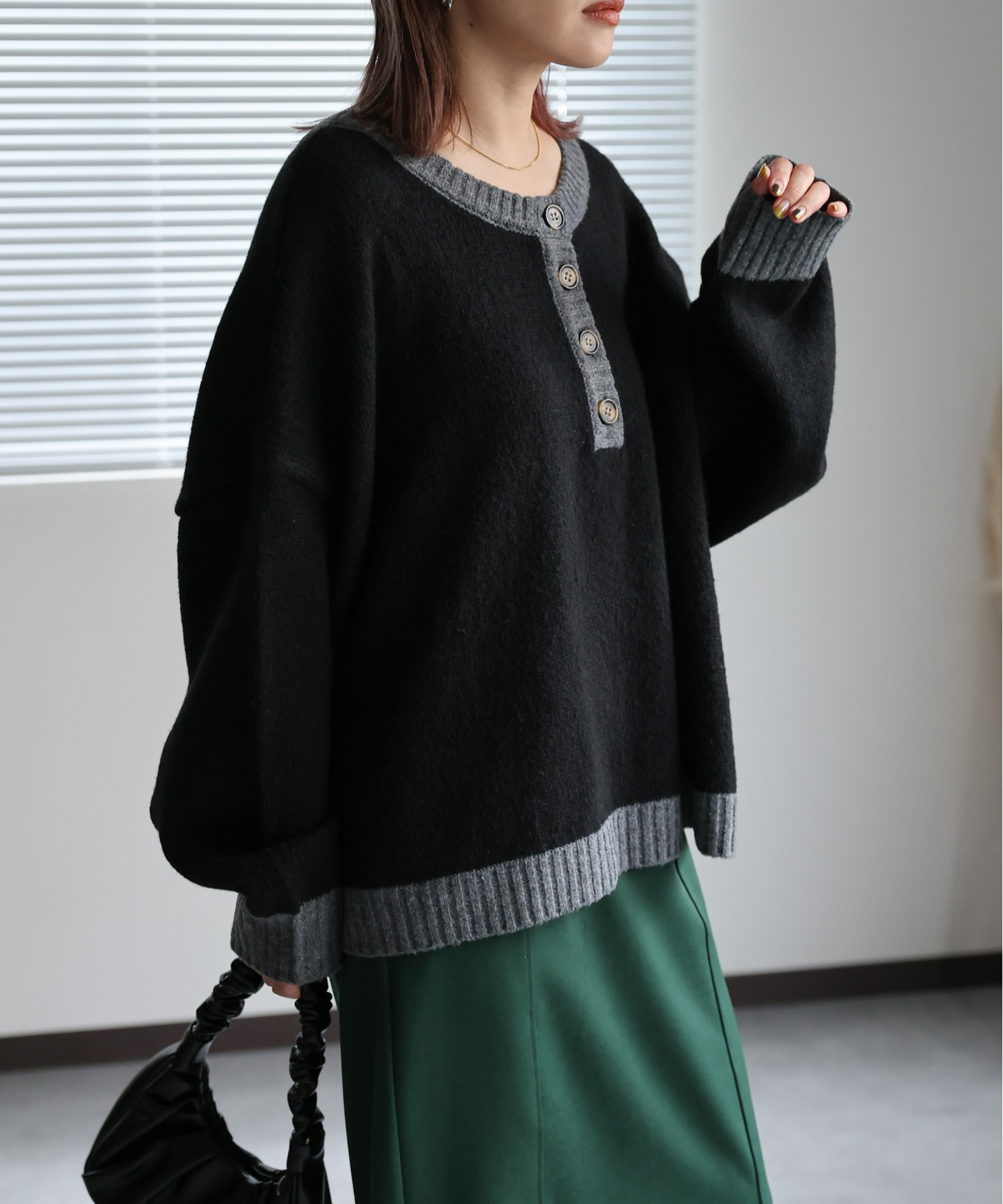 model:162㎝　着用サイズ:FREE