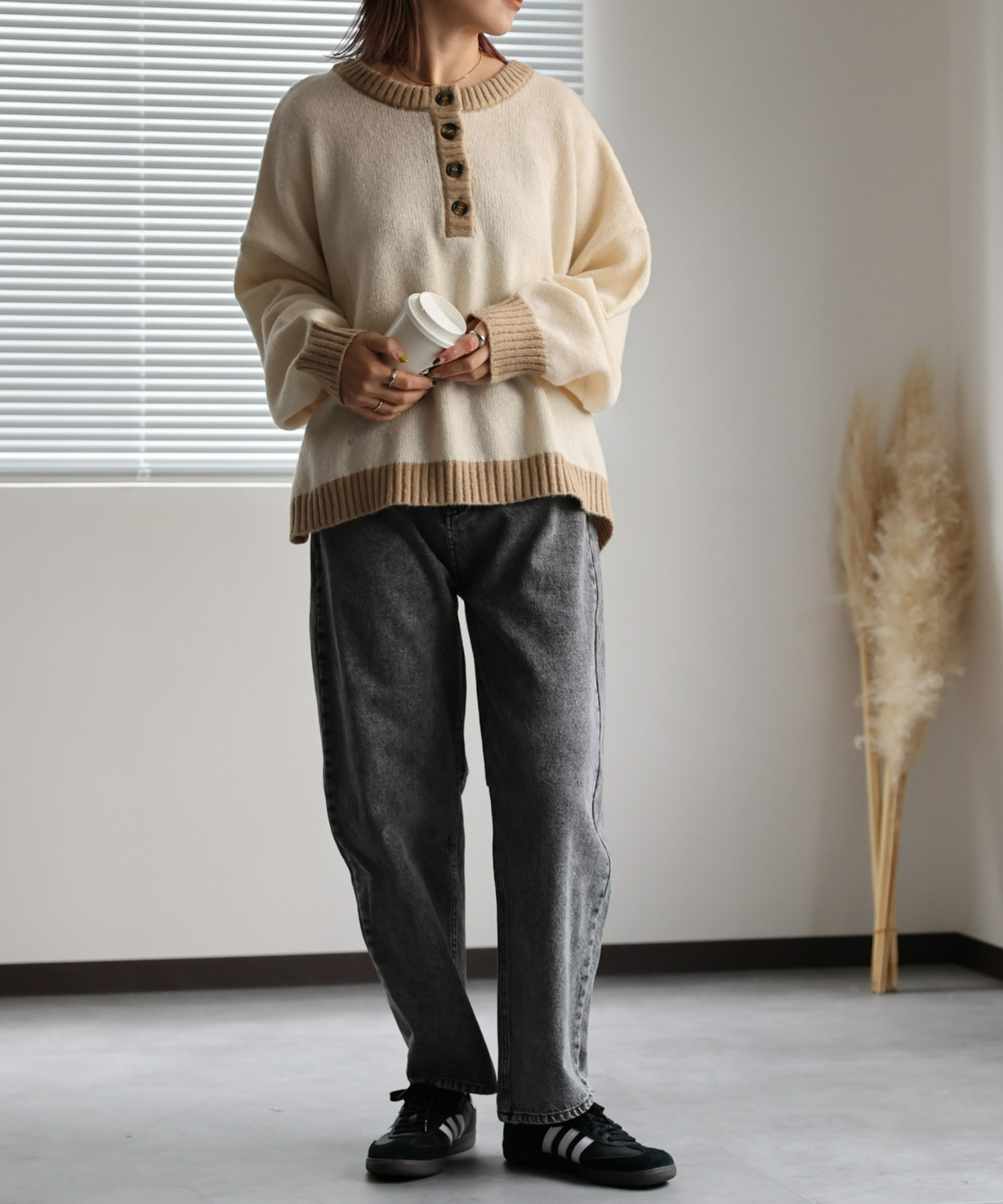 model:162㎝　着用サイズ:FREE