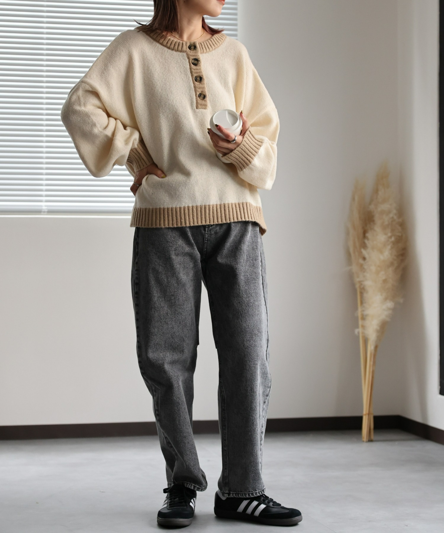 model:162㎝　着用サイズ:FREE