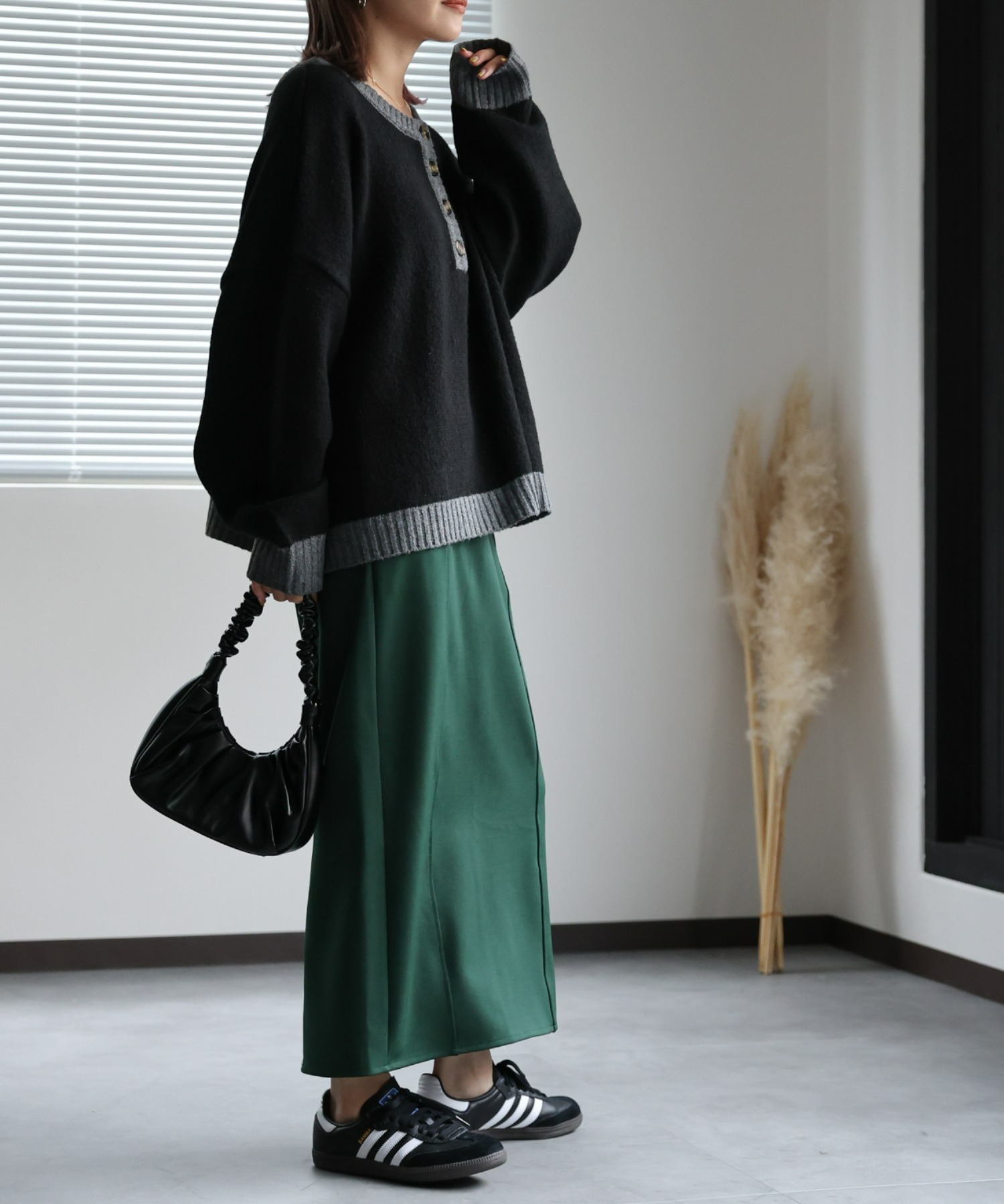 model:162㎝　着用サイズ:FREE